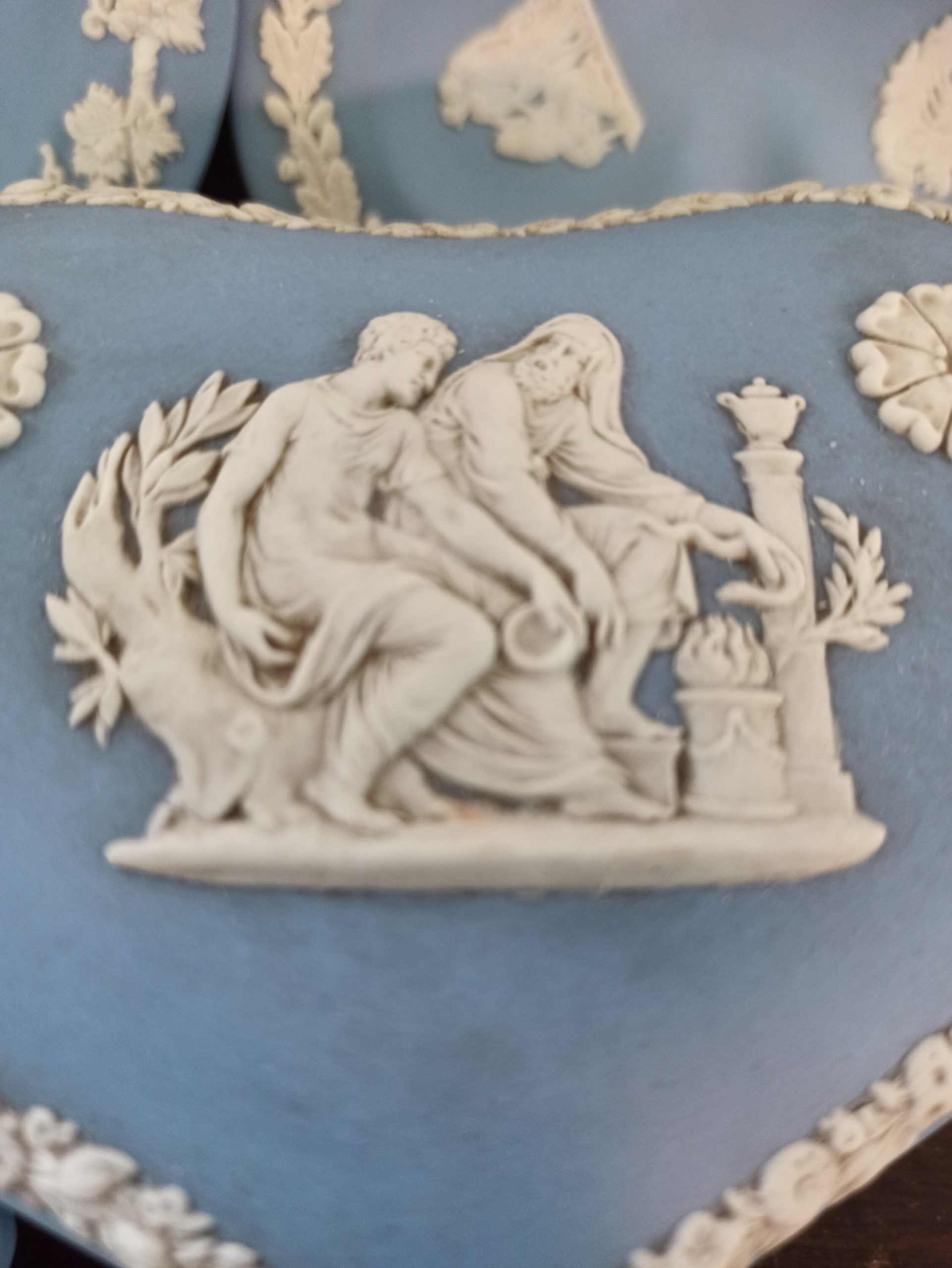 Wedgwood Jasperware Collectibles. Vintage Blue and Green. Very Good condition overall - Image 8
