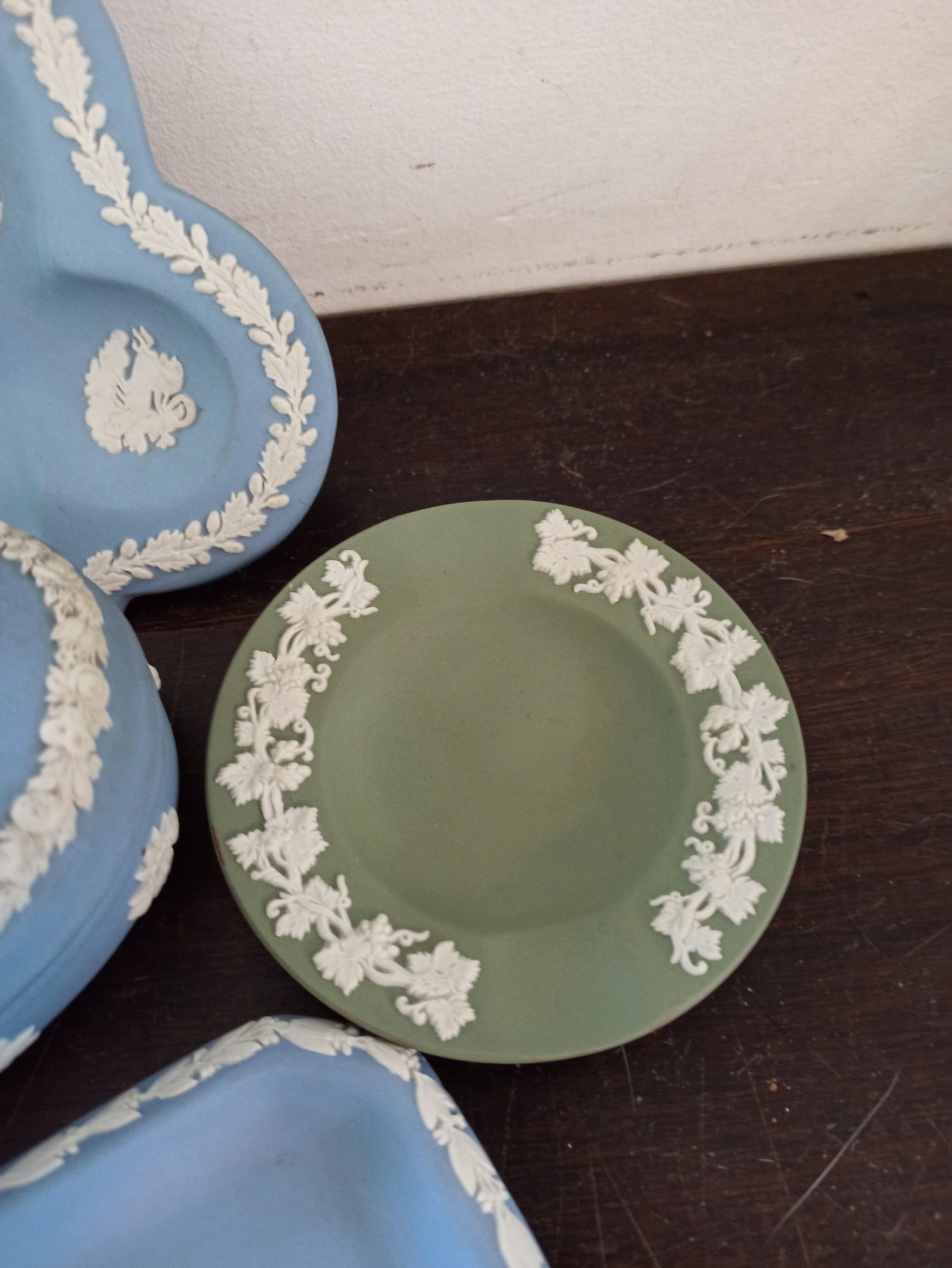 Wedgwood Jasperware Collectibles. Vintage Blue and Green. Very Good condition overall - Image 10