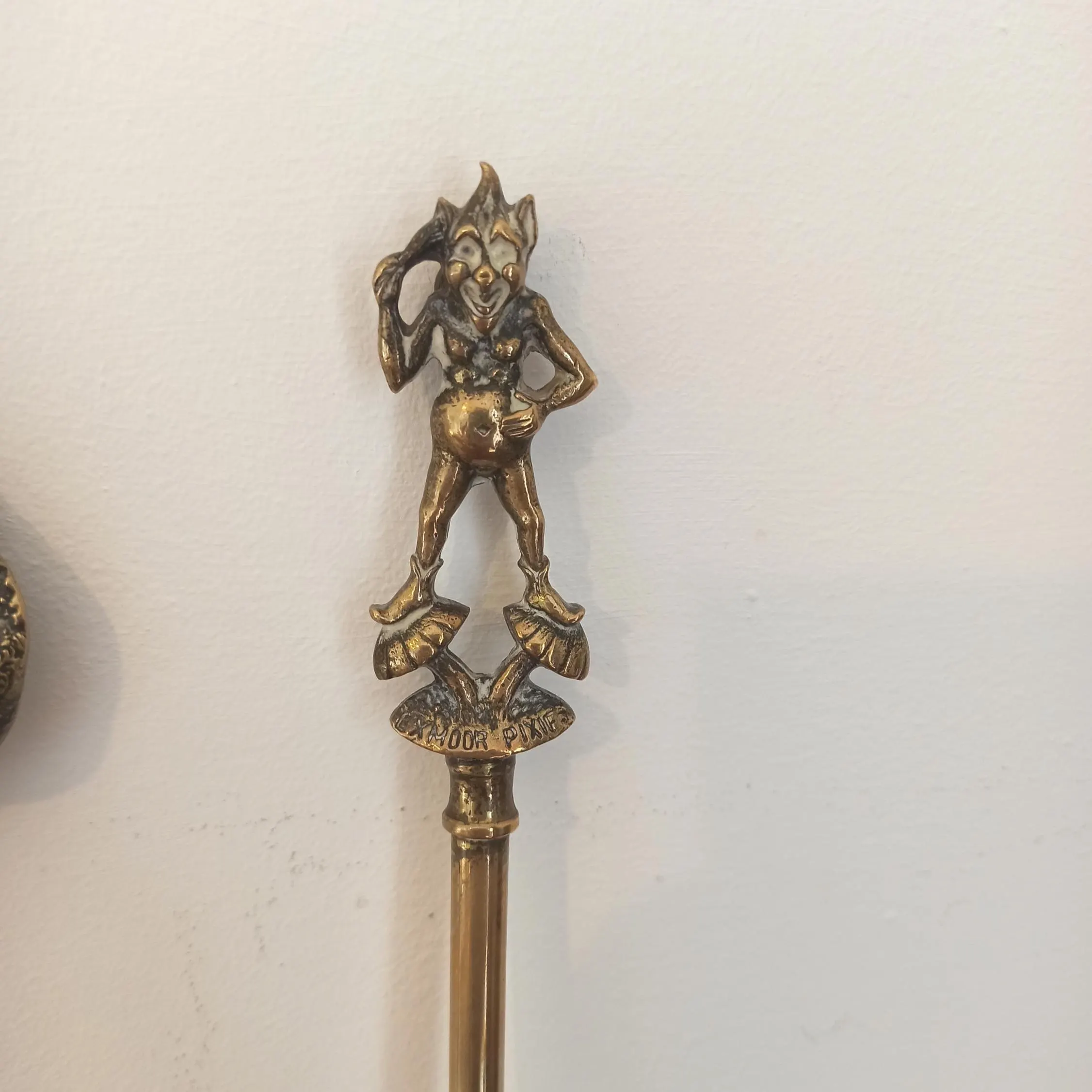 Vintage Brass Toasting Forks - Exmoor Imp, Country Cottage - Image 2