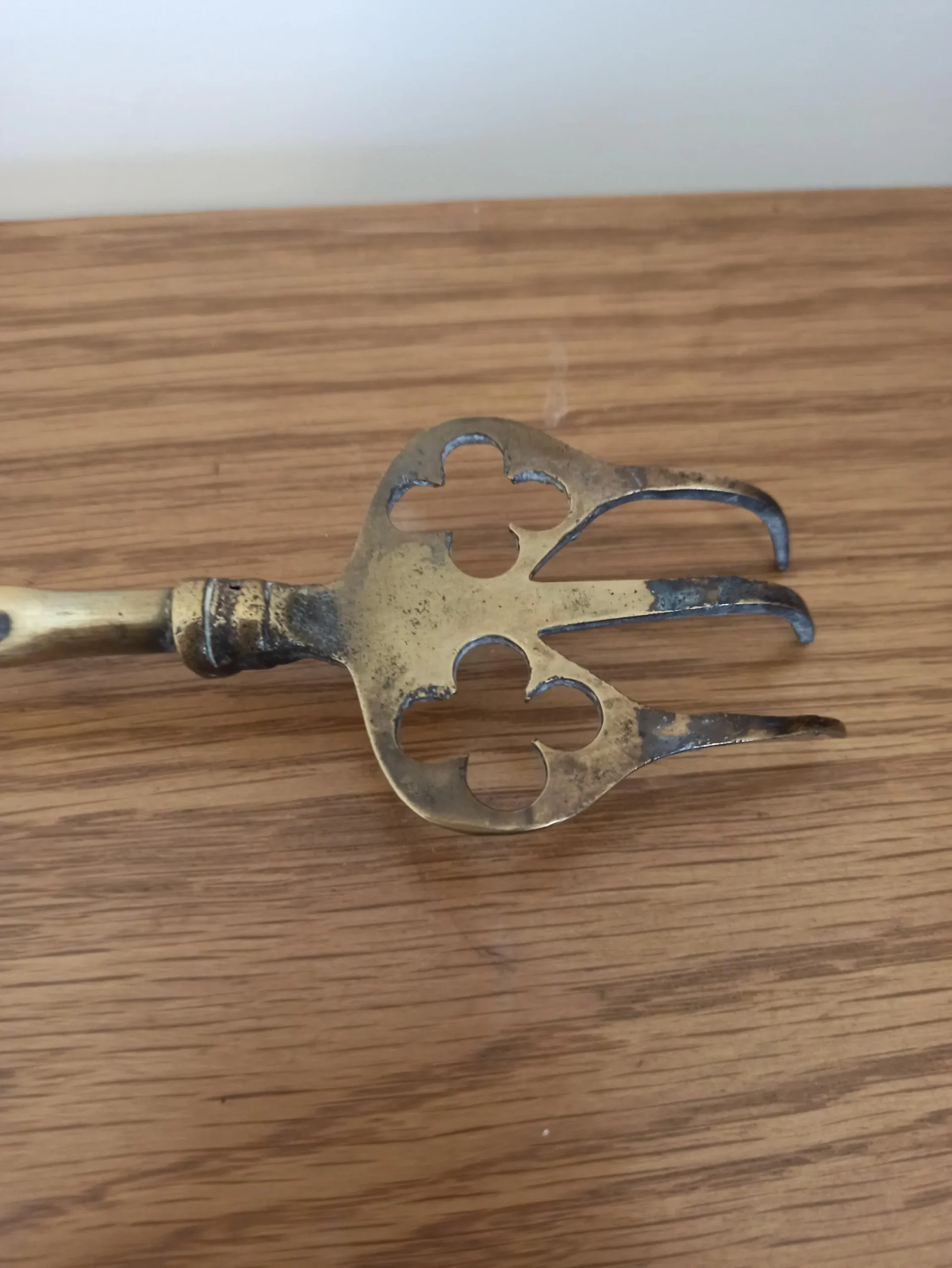 Vintage Brass Toasting Forks - Exmoor Imp, Country Cottage - Image 3