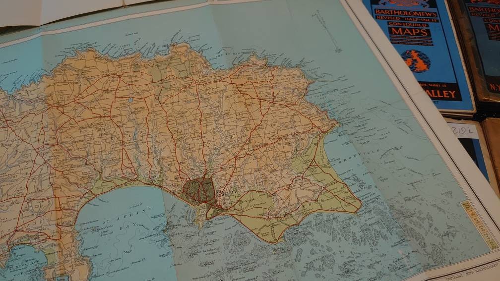 Collection of Bartholomew's half inch and one inch maps of Great Britain. - Image 3