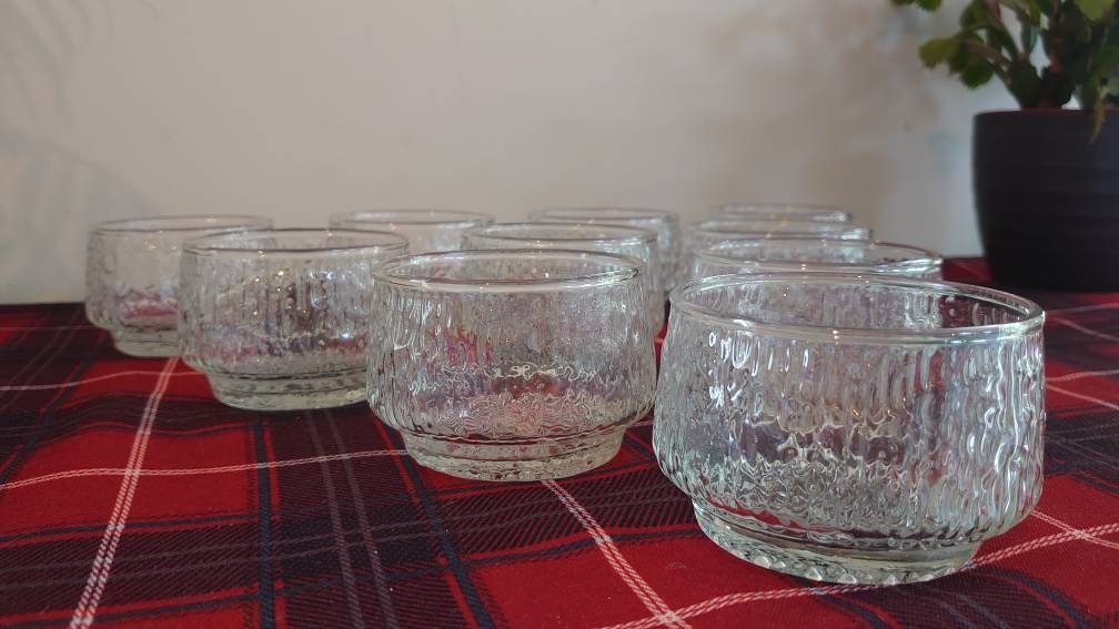 Ten (10) 1970s Glass Pudding Bowls - Immaculate Condition - Image 4