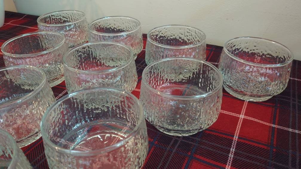 Ten (10) 1970s Glass Pudding Bowls - Immaculate Condition - Image 2