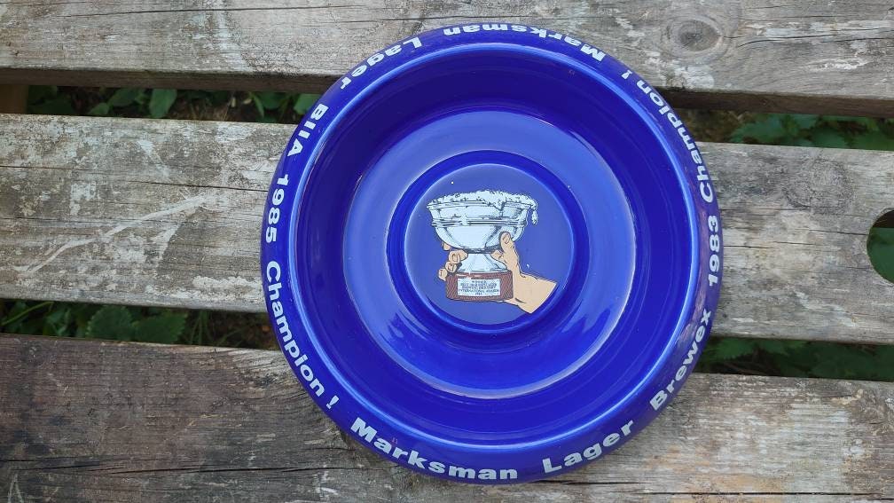 Retro Marksman Lager Champion! 1980s Ashtray - Image 2