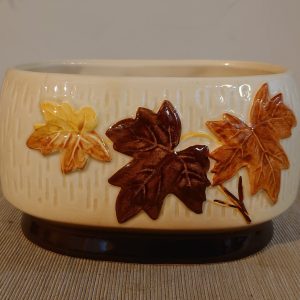 Sylvac Autumn (Fall) Leaf Planter - 16cm wide - 11cm high
