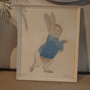 Beatrix Potter's Tale of Peter Rabbit Print - 44cm x 35.5cm - Good to Very Good condition
