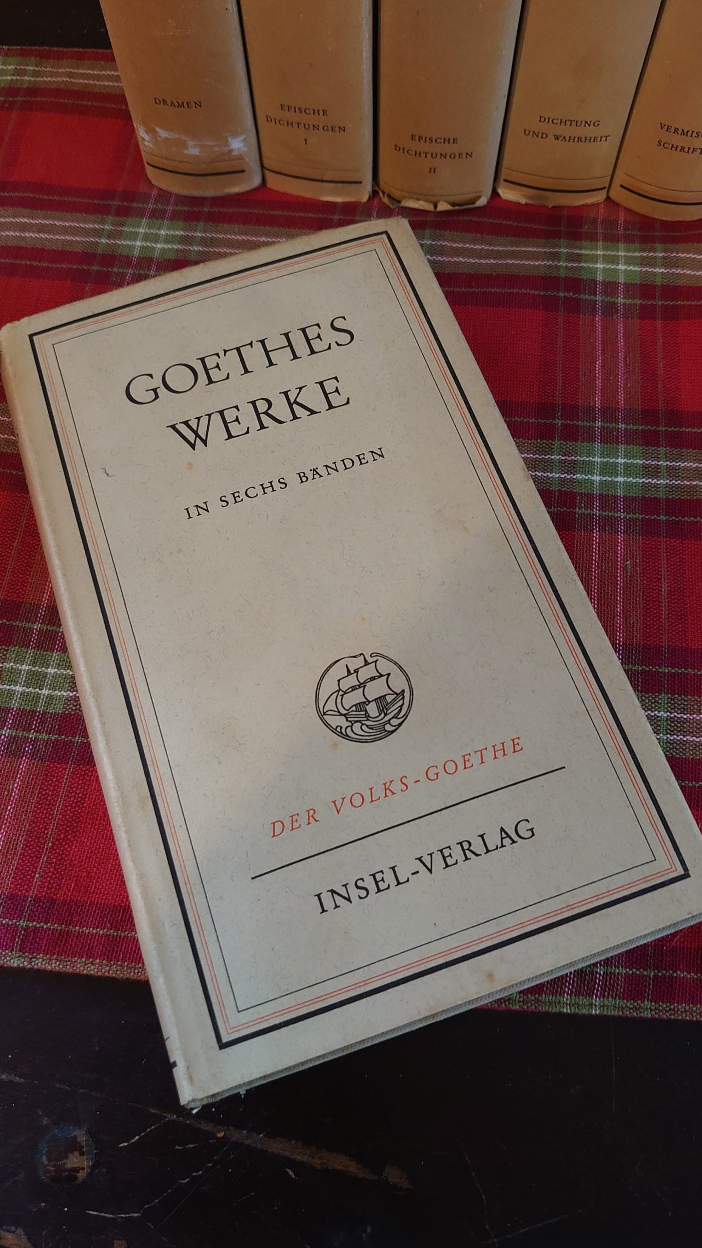 Goethe's Werke - In 6 Volumes - in German - Image 3