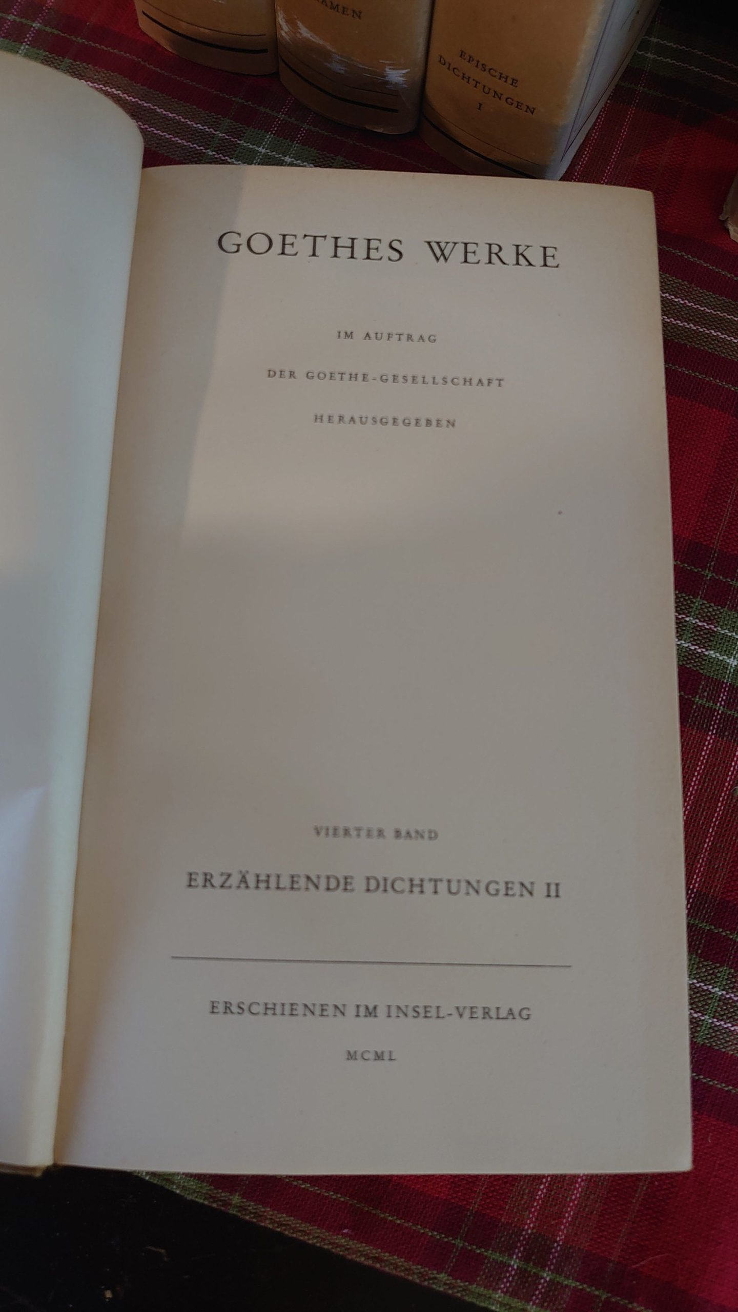 Goethe's Werke - In 6 Volumes - in German - Image 8