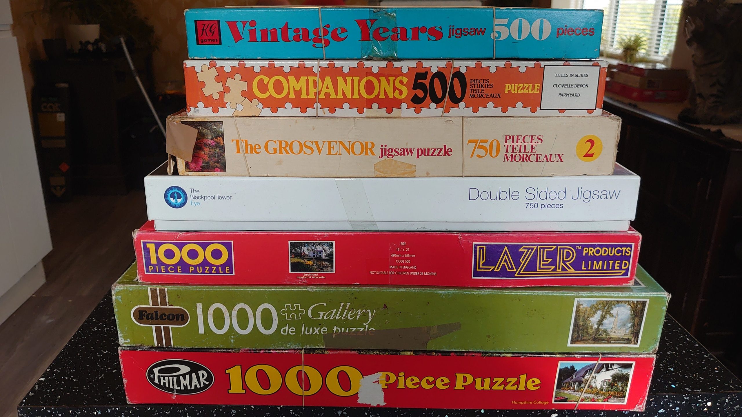 Selection of 7 Jigsaw Puzzles of the English Countryside - Image 9