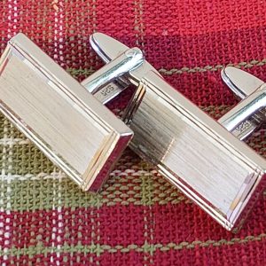 Solid Sterling Silver Cufflinks (925 as pictured) - Wedding Accessories, Father's Day Gift. Sleek Chrome Effect Modern Design - Unboxed