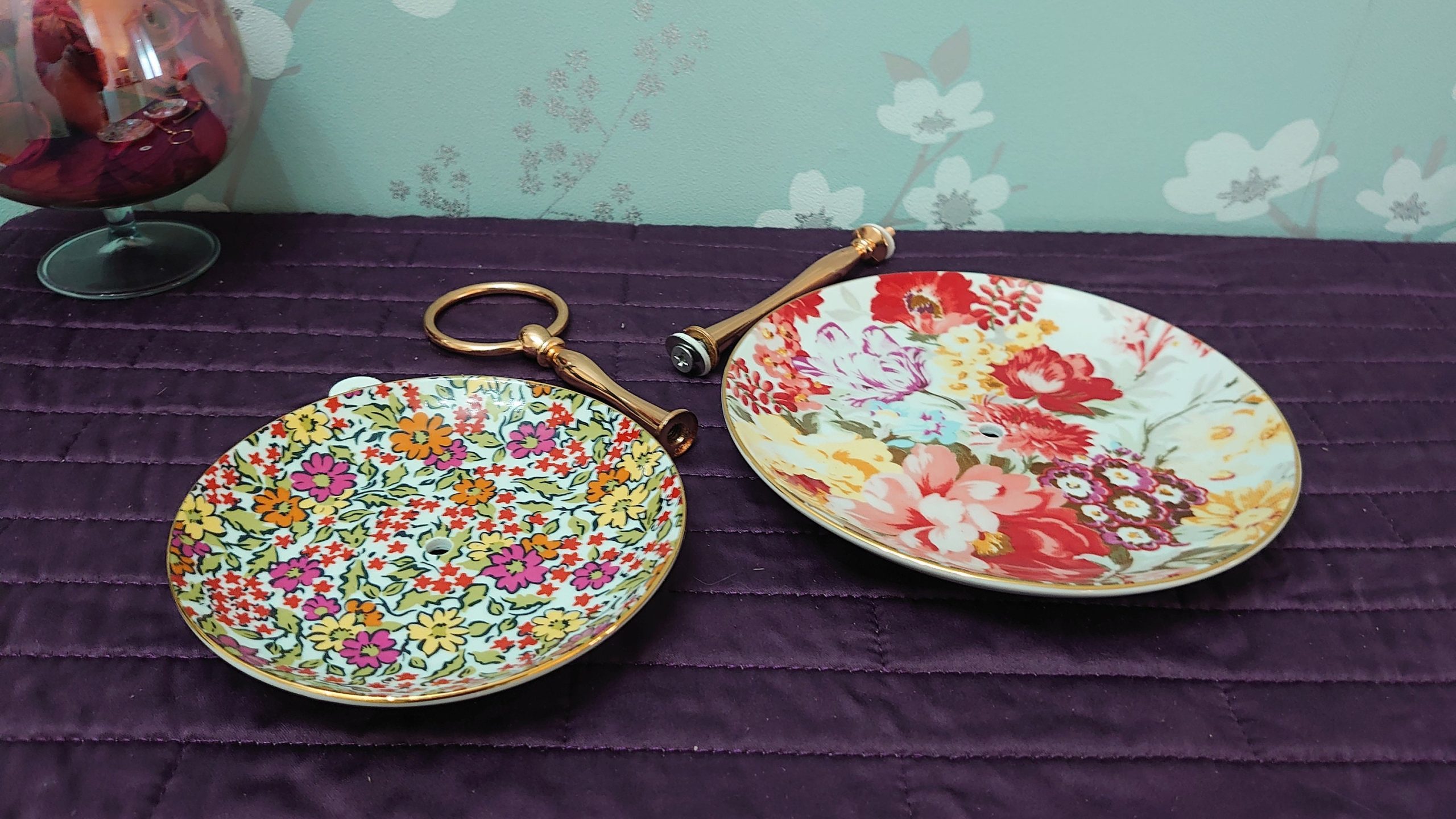 Small Colourful Tiered Fairy Cake Stands - Excellent Condition. - Image 6