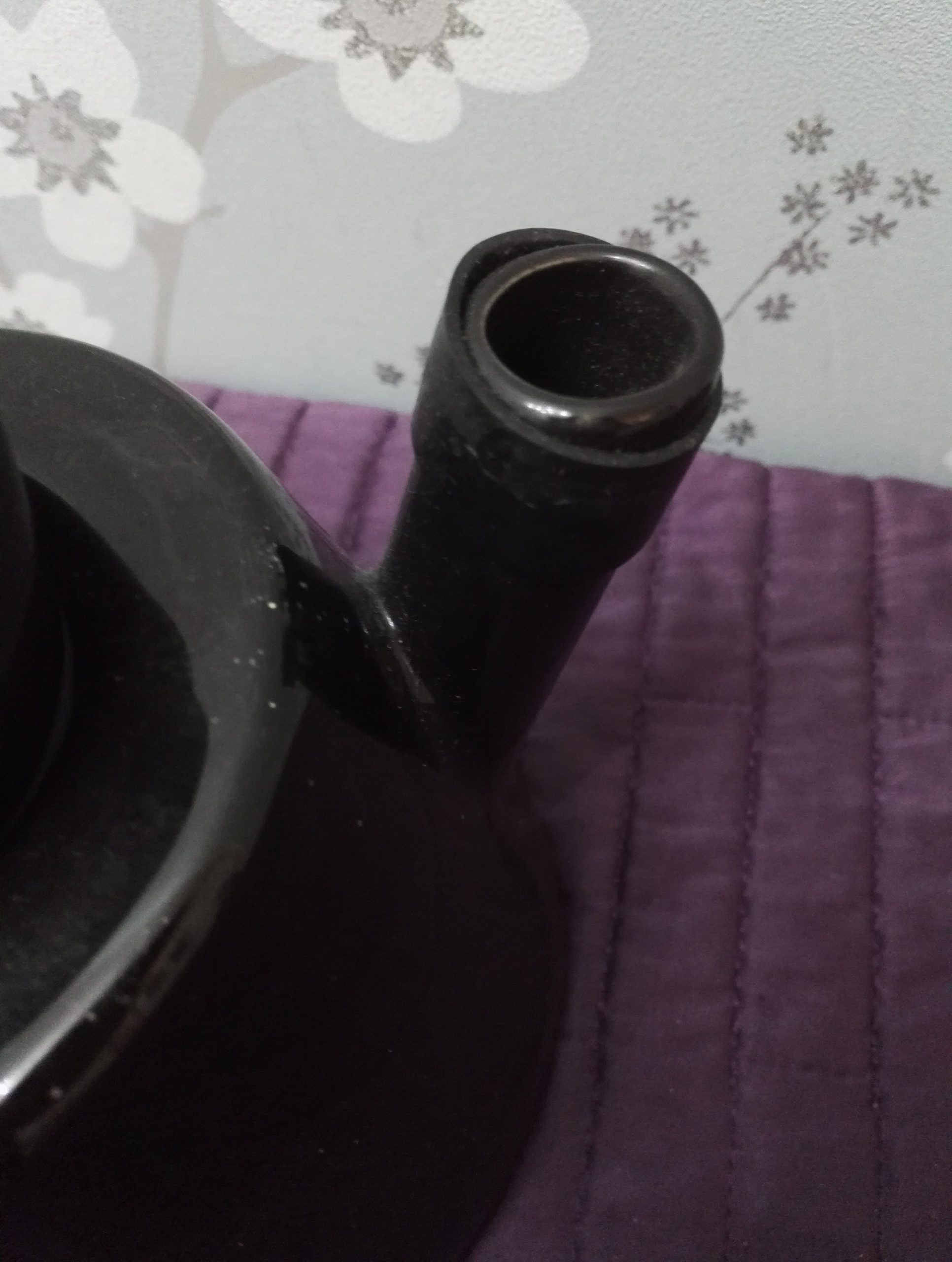 Iconic Early 1990s Ikea Varme Teapot - Heavy stoneware - Excellent Condition - Jet Black - Image 4