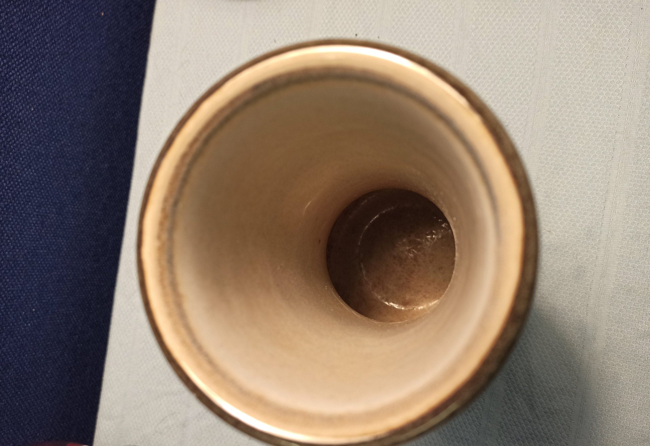 Brown Denby Vase - Excellent Condition - 17cm tall! - Image 5