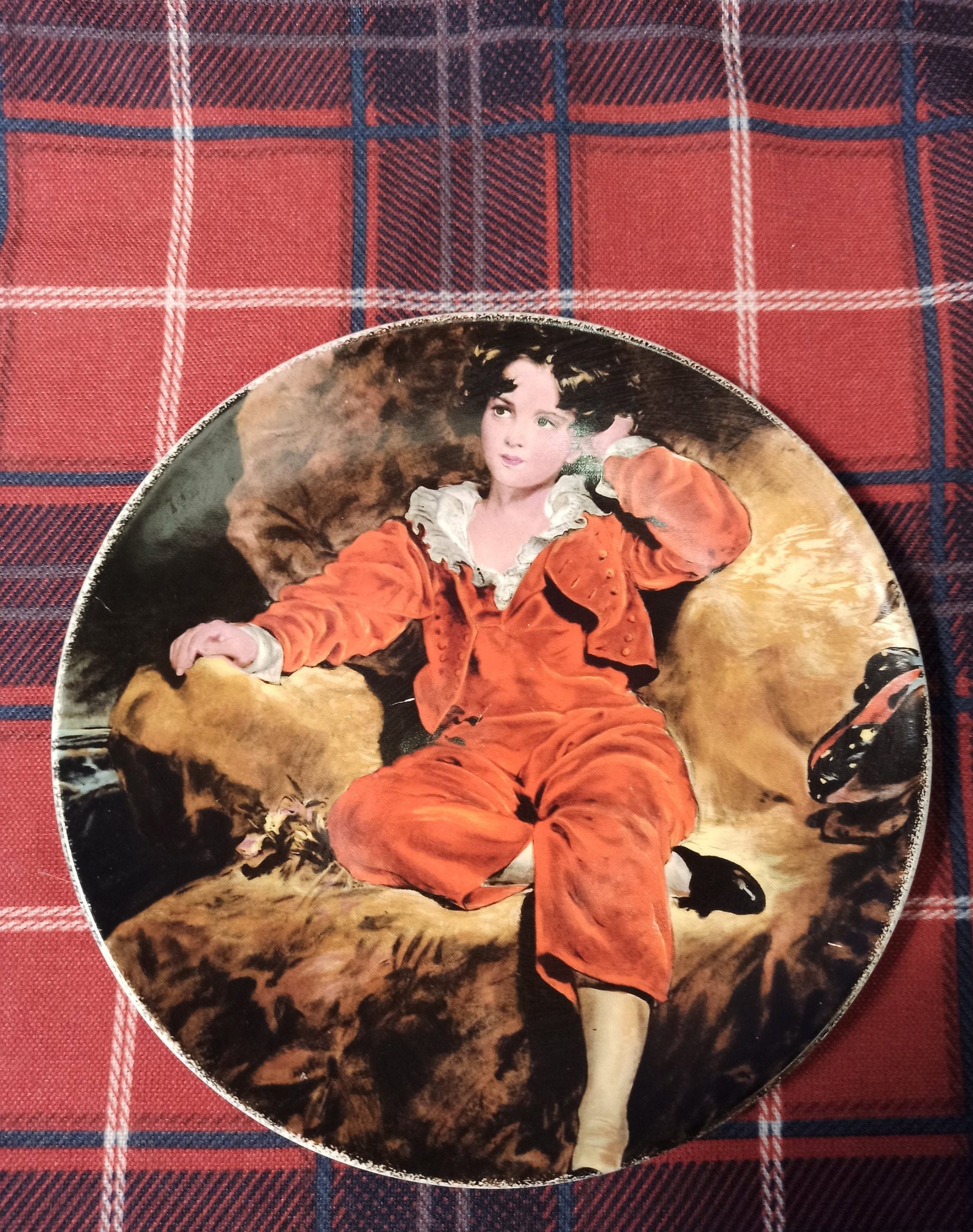 Sir Thomas Lawrence Decorative Plate, "The Red Boy" - Image 2