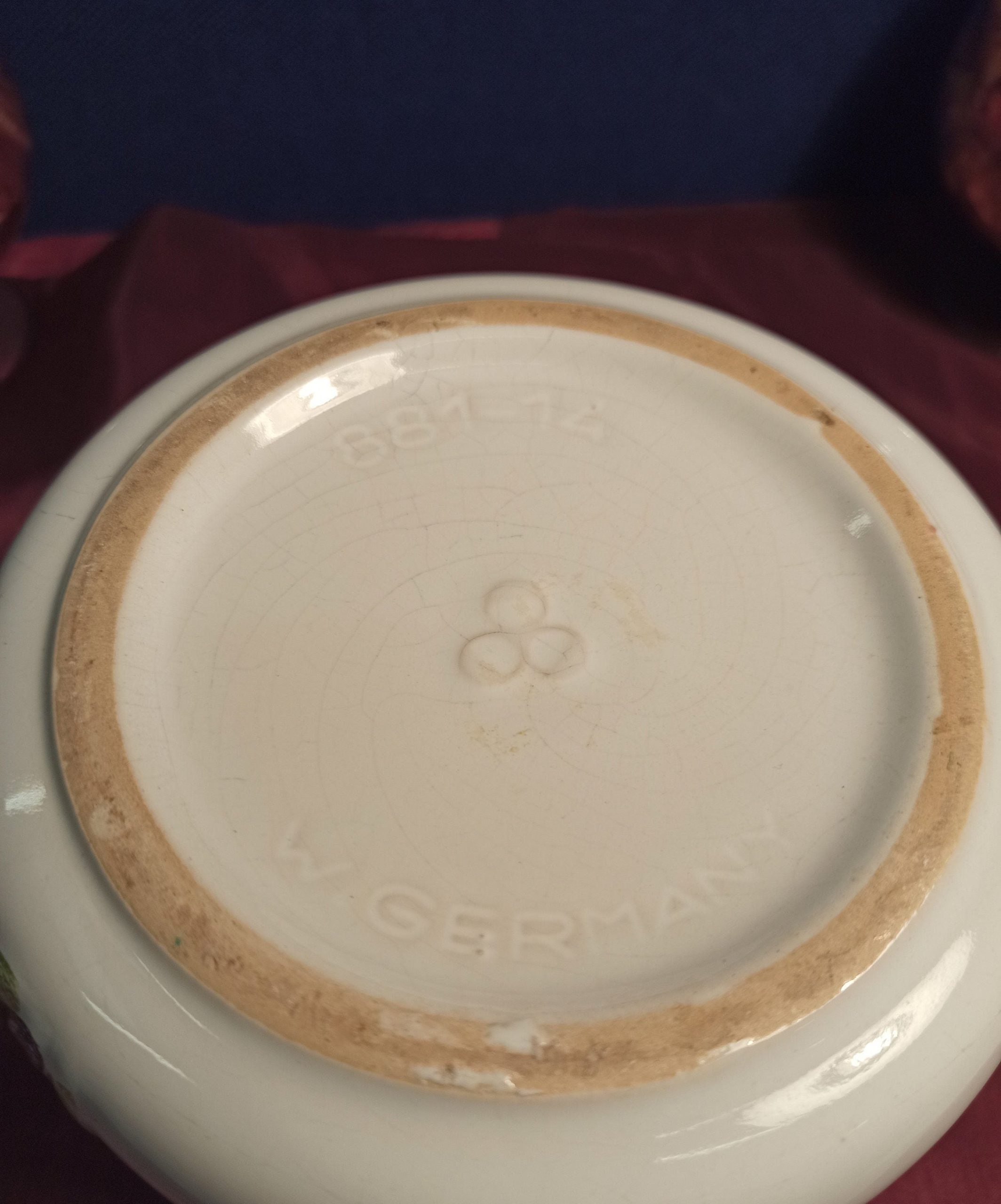 German Vintage Ceramic Planter - Good Condition - Image 6
