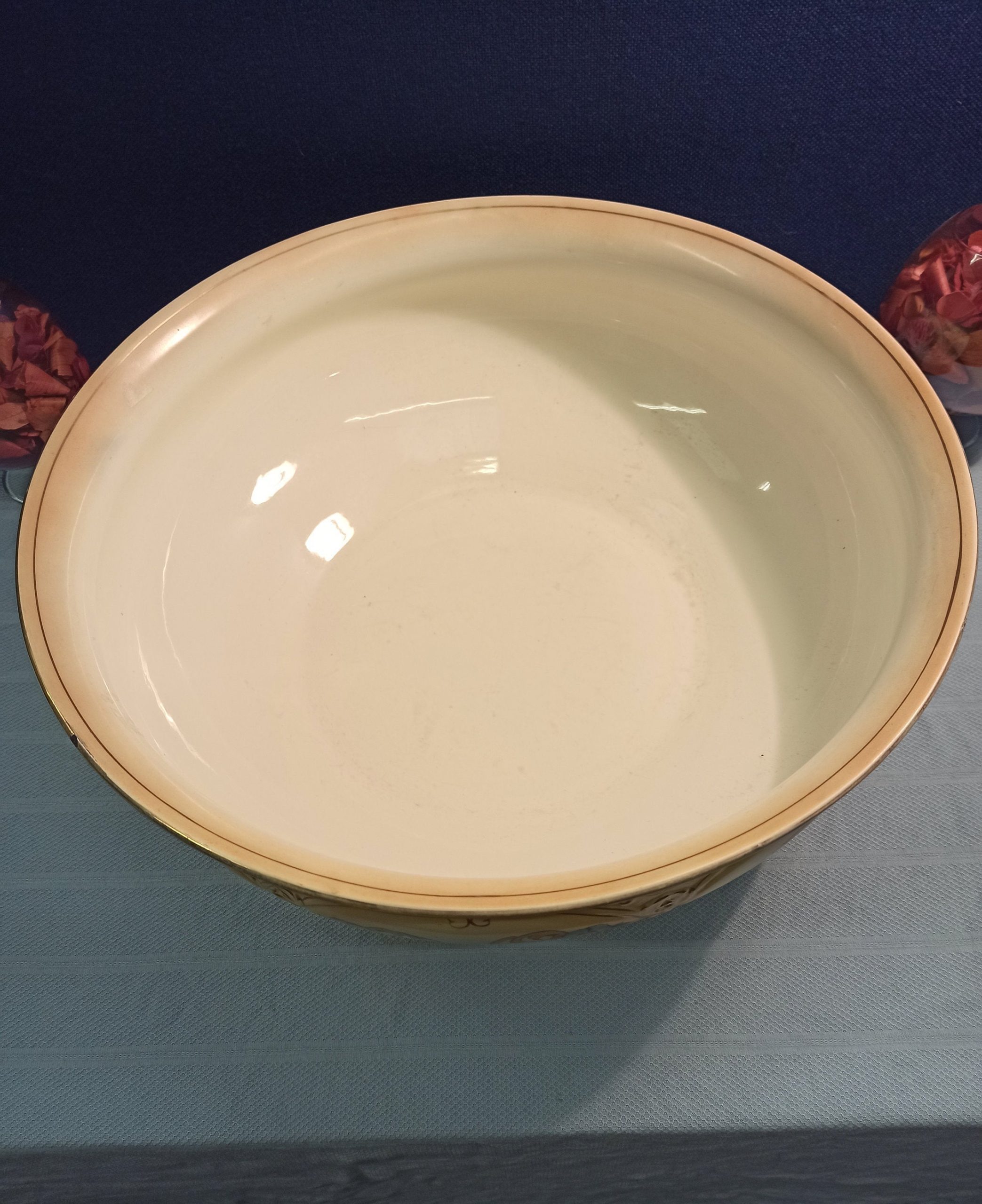 Crown Devon Decorative Bowl. Very Large. - Image 3