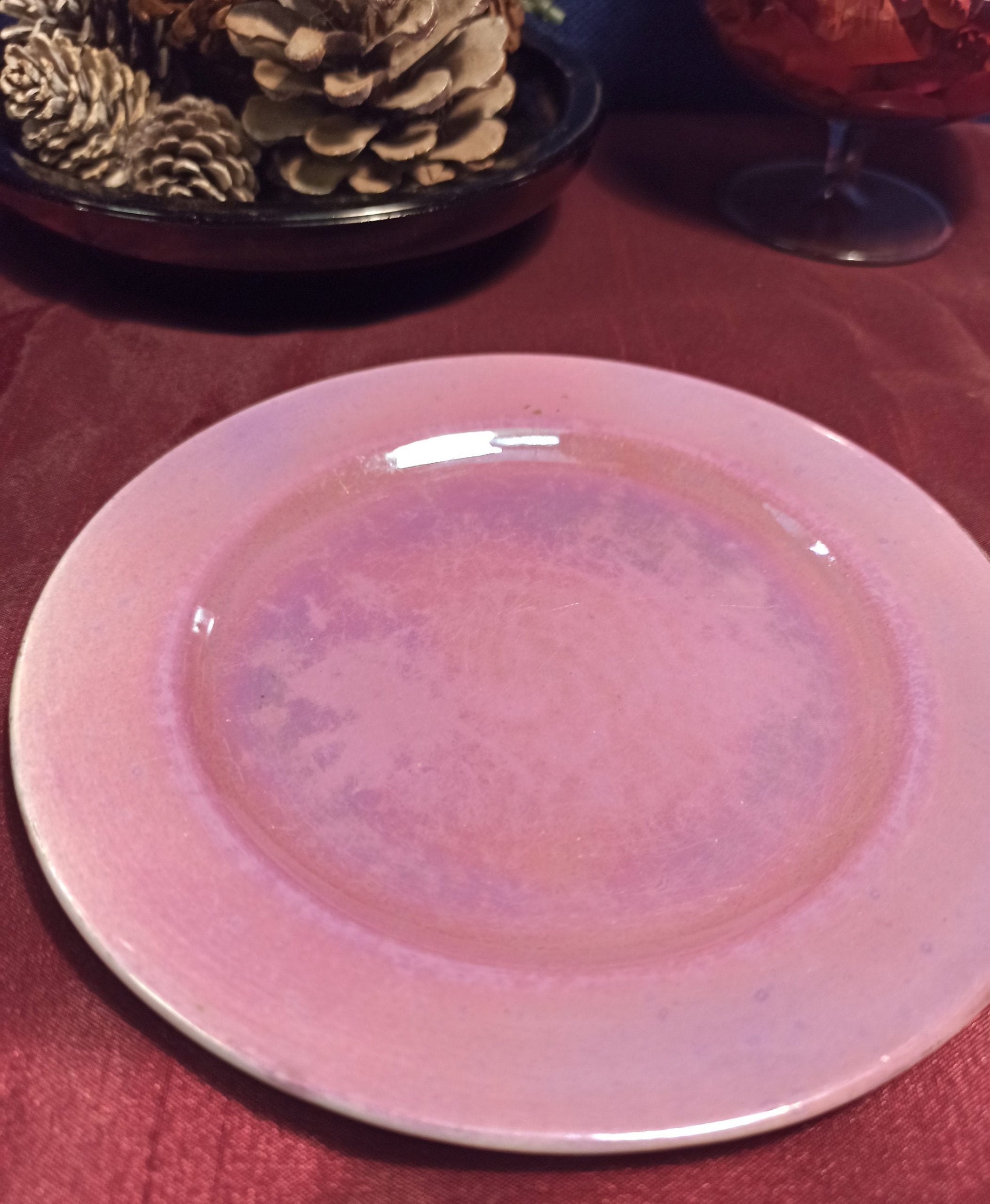 Carlton Ware Lustre Cup and Plate - Image 4