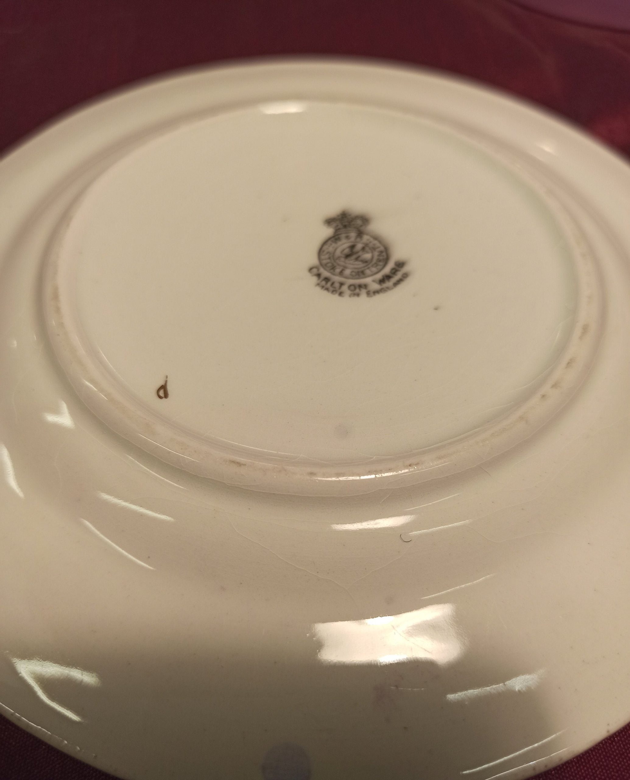 Carlton Ware Lustre Cup and Plate - Image 7