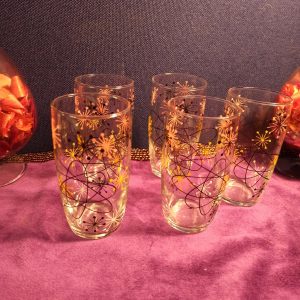 Set of 4 Lemonade Glasses / Cordial Glasses. Very Good Condition.