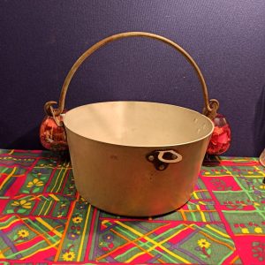Jam Pan - 12" (30cm) - c1940s - Aluminium with Steel Handle - Very Good Condition