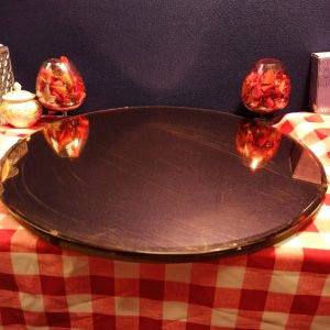 Round Wall Mirror 1940s.