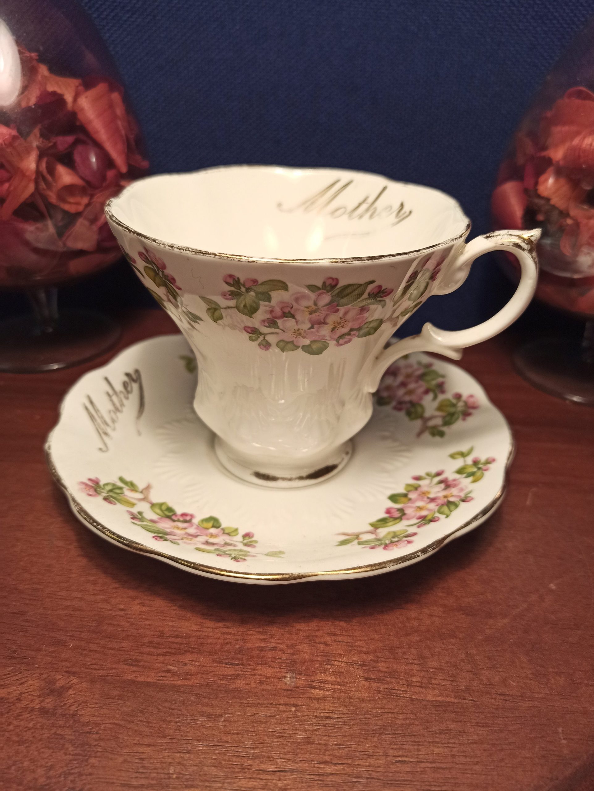A Royal Imperial Tea Cup and Saucer Duo "Motherly". - Image 2