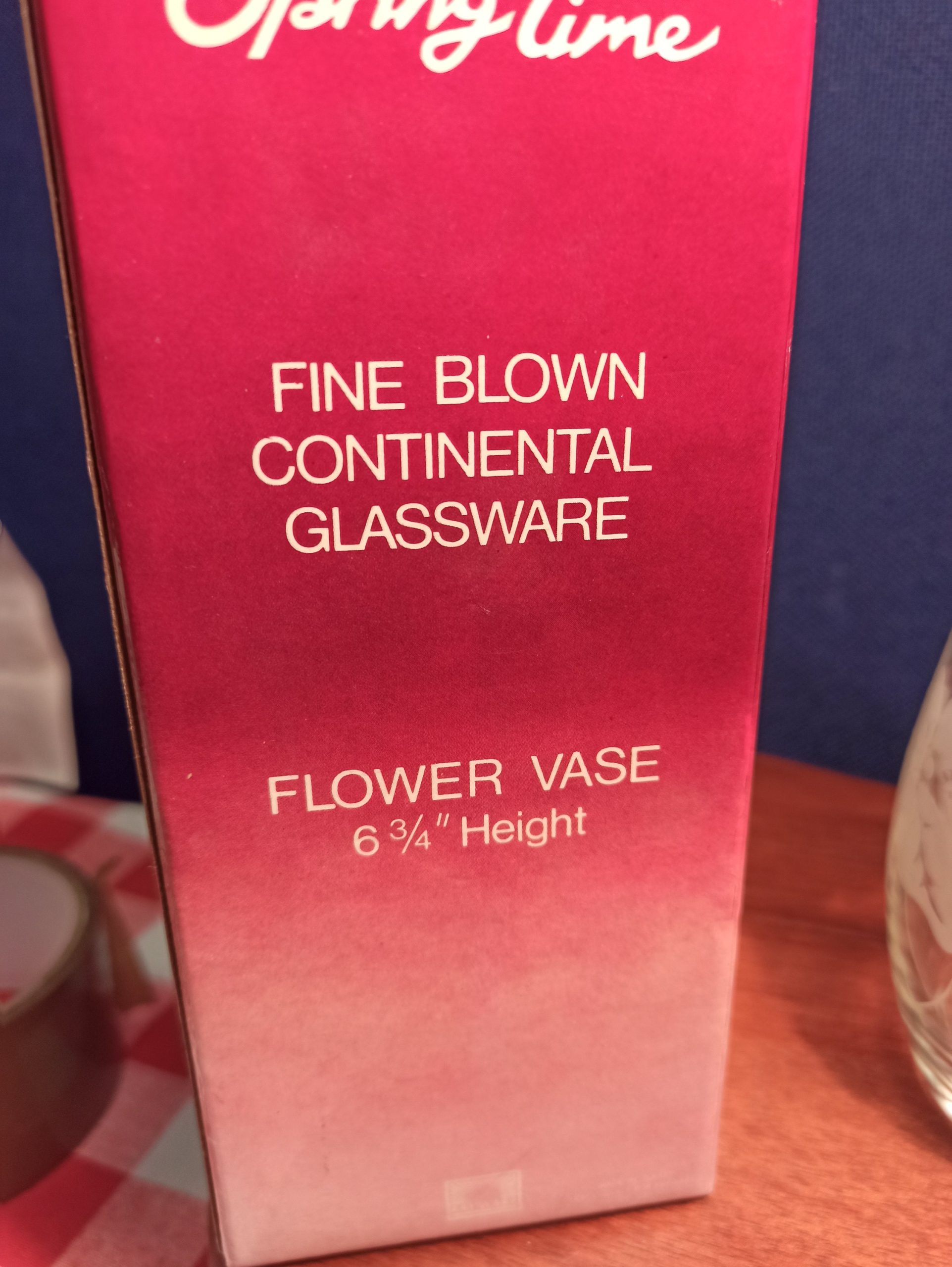 Vintage Vase. Boxed. c.1960s. Excellent Condition. - Image 6