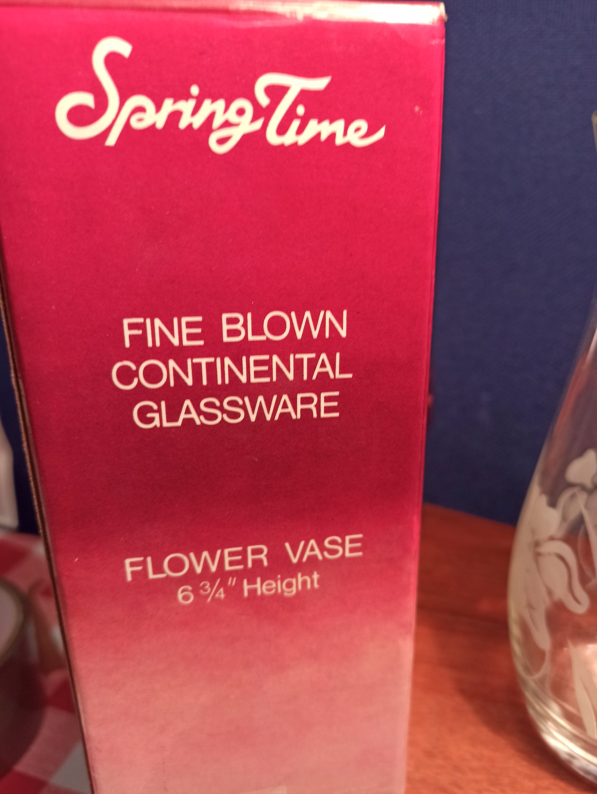 Vintage Vase. Boxed. c.1960s. Excellent Condition. - Image 7