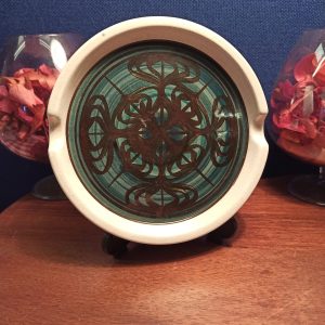 Retro Jersey Pottery Ash Tray. Good Condition. c1960s - 1970s.
