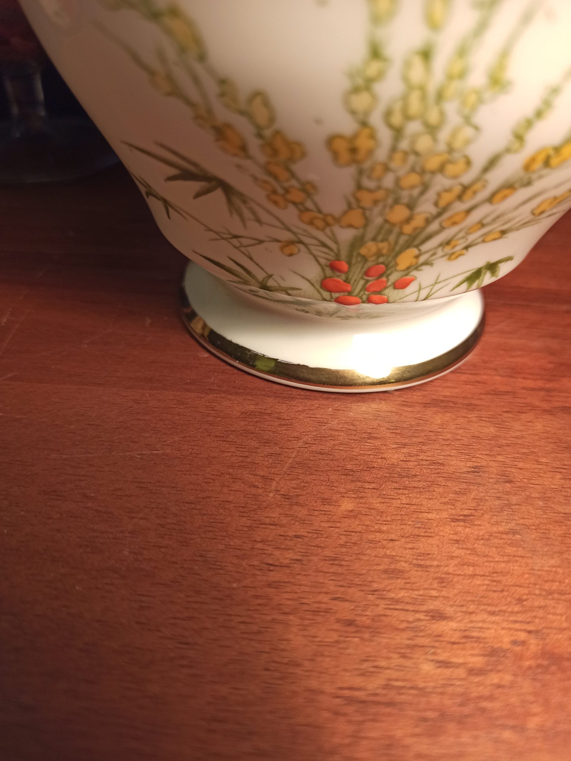 Royal Staffordshire 1950s Hand Painted Sugar Bowl From The Broome Collection. Bone China. Excellent Condition. - Image 6