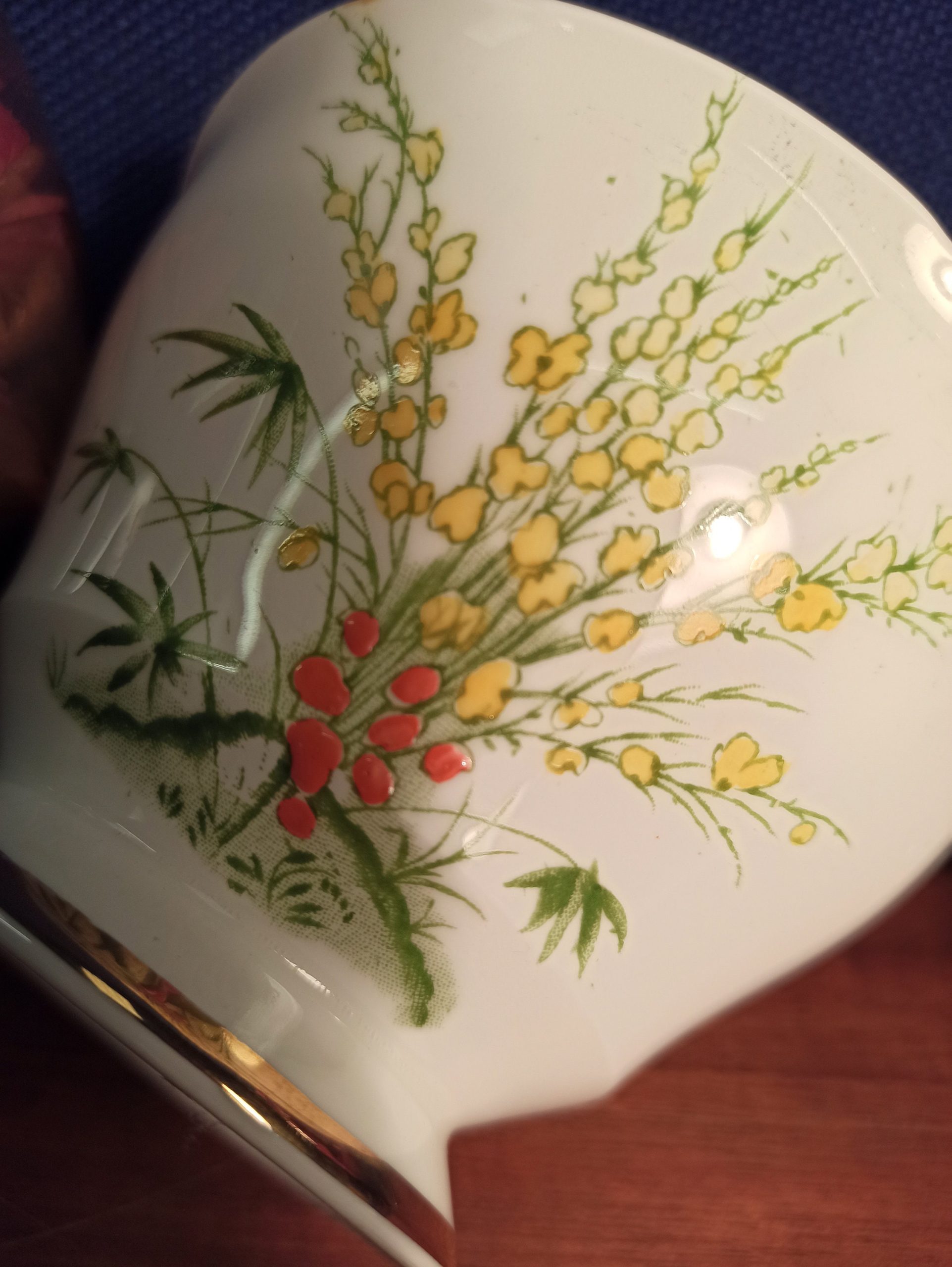 Royal Staffordshire 1950s Hand Painted Sugar Bowl From The Broome Collection. Bone China. Excellent Condition. - Image 10