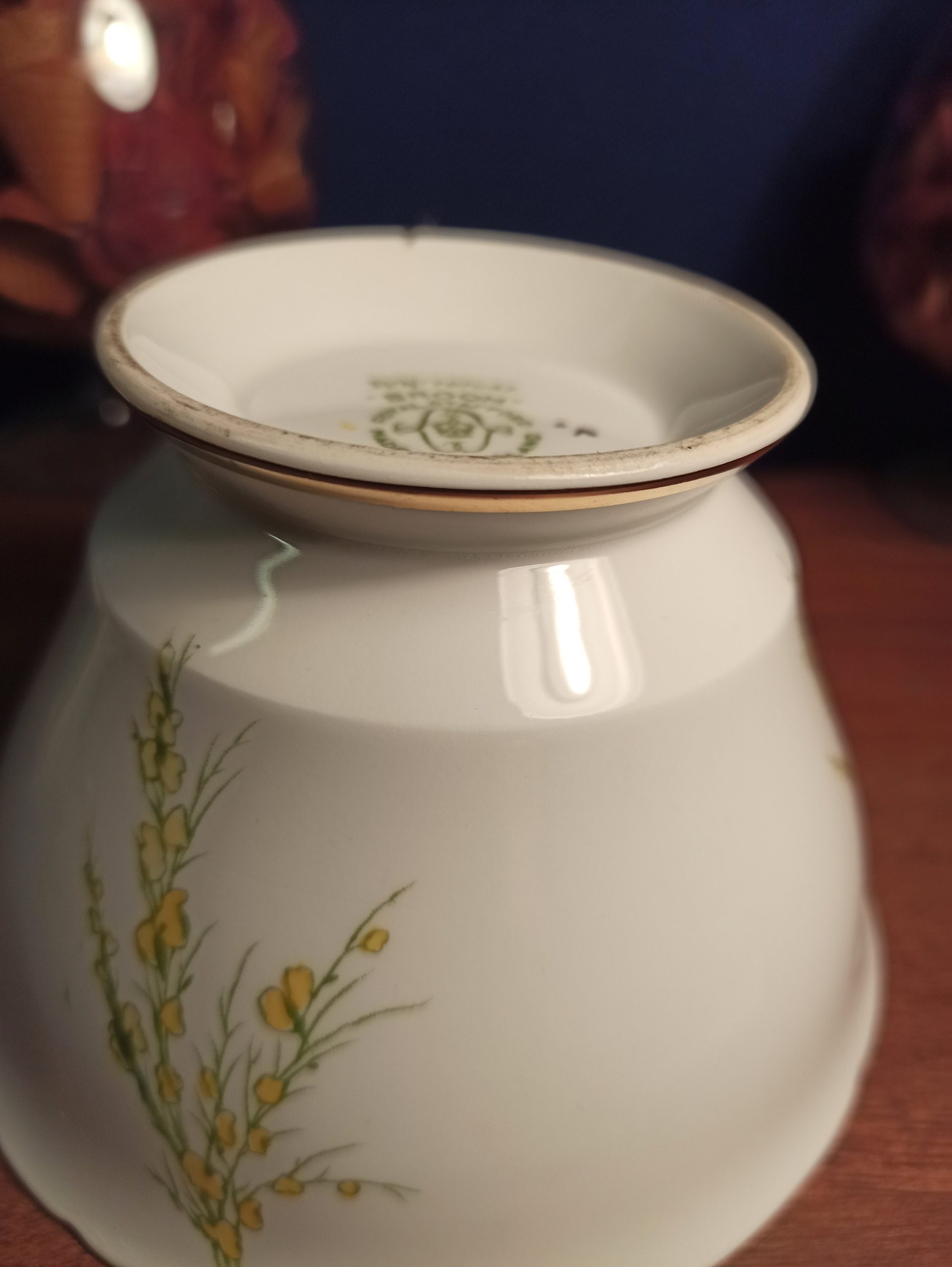 Royal Staffordshire 1950s Hand Painted Sugar Bowl From The Broome Collection. Bone China. Excellent Condition. - Image 8
