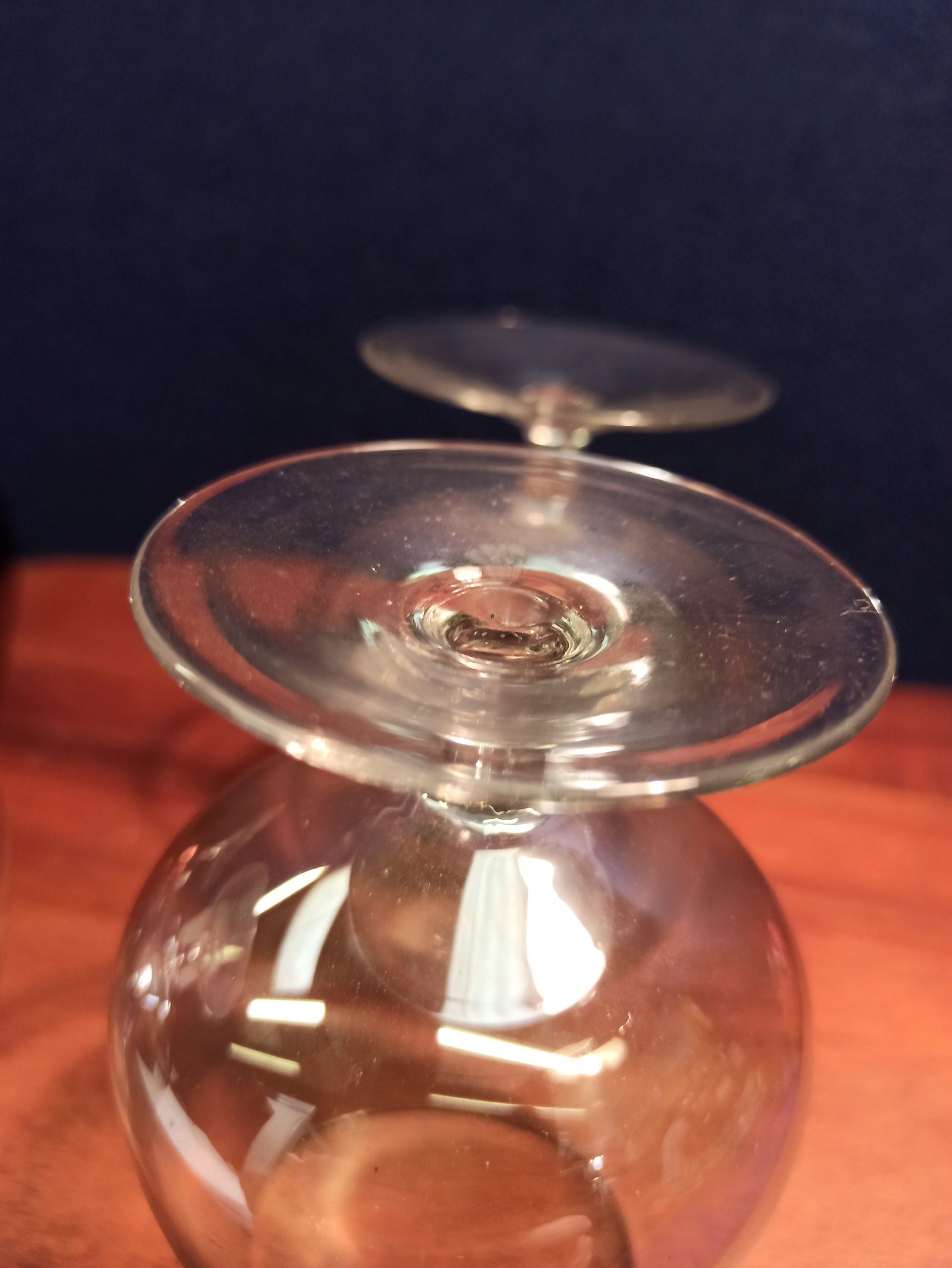 Set of 4 Small Tinted Brandy Glasses. Good Condition. - Image 9