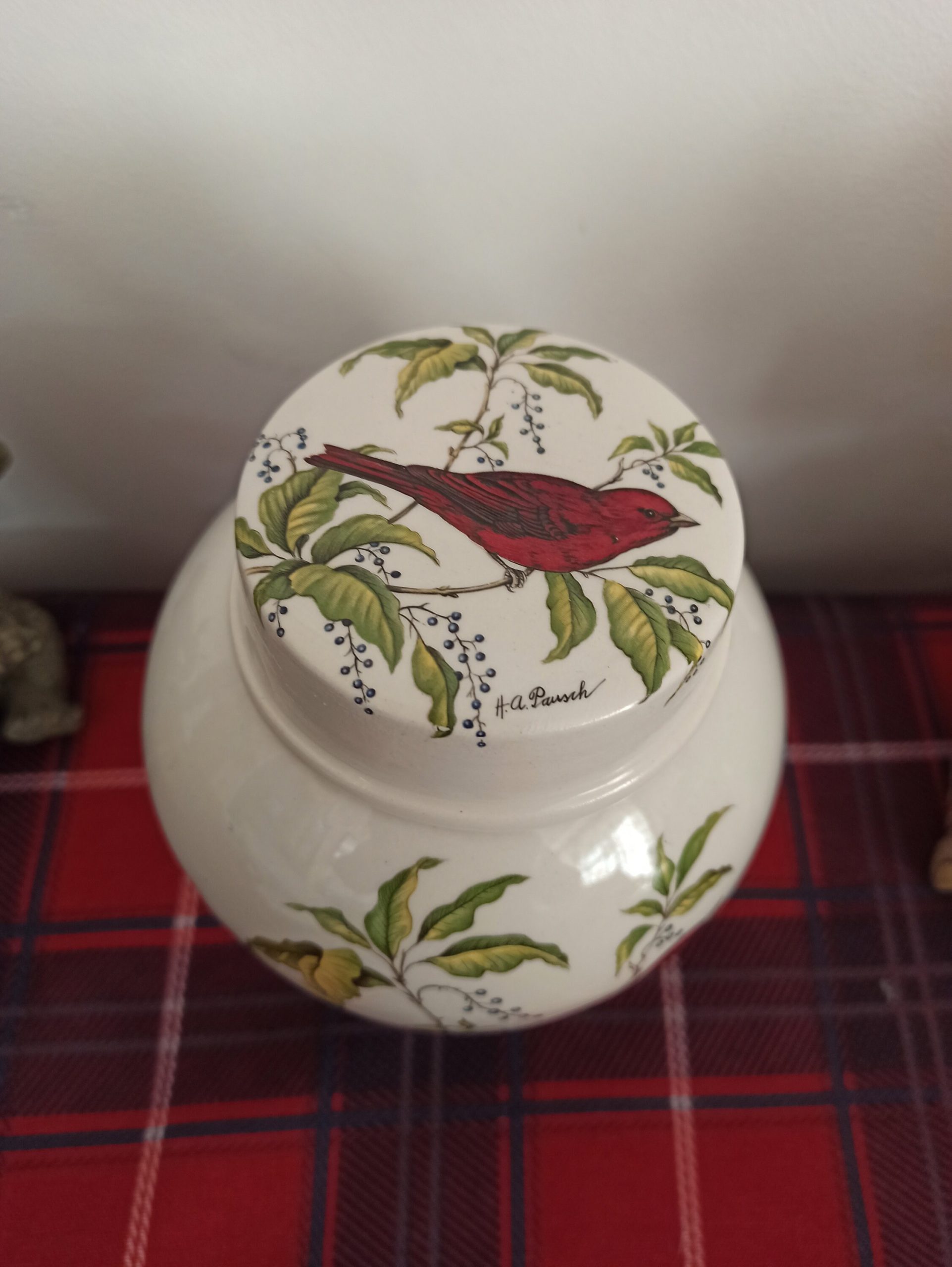 Bristol Pottery Ginger Jar. Excellent Condition. Beautifully Decorated. - Image 3