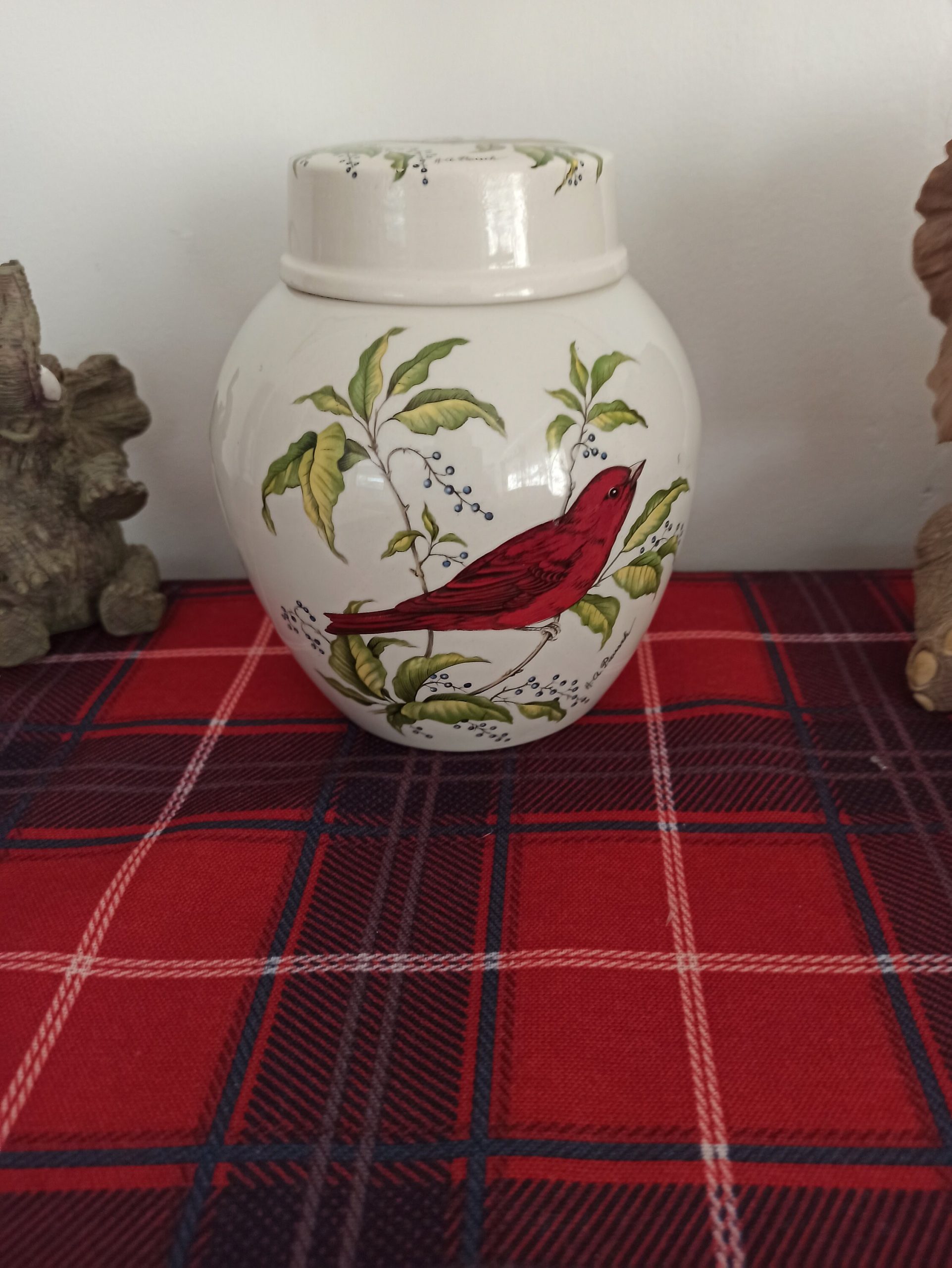 Bristol Pottery Ginger Jar. Excellent Condition. Beautifully Decorated. - Image 2