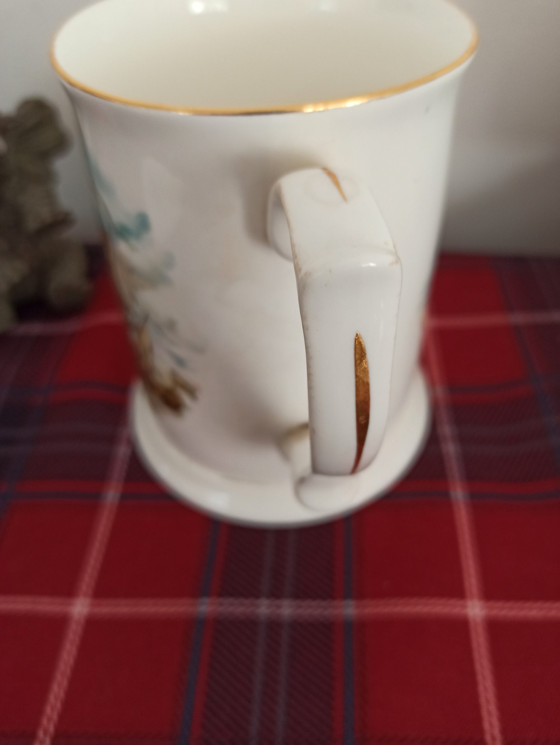 Milldale Bone Decorative China Tankard. Very Good Condition. - Image 7