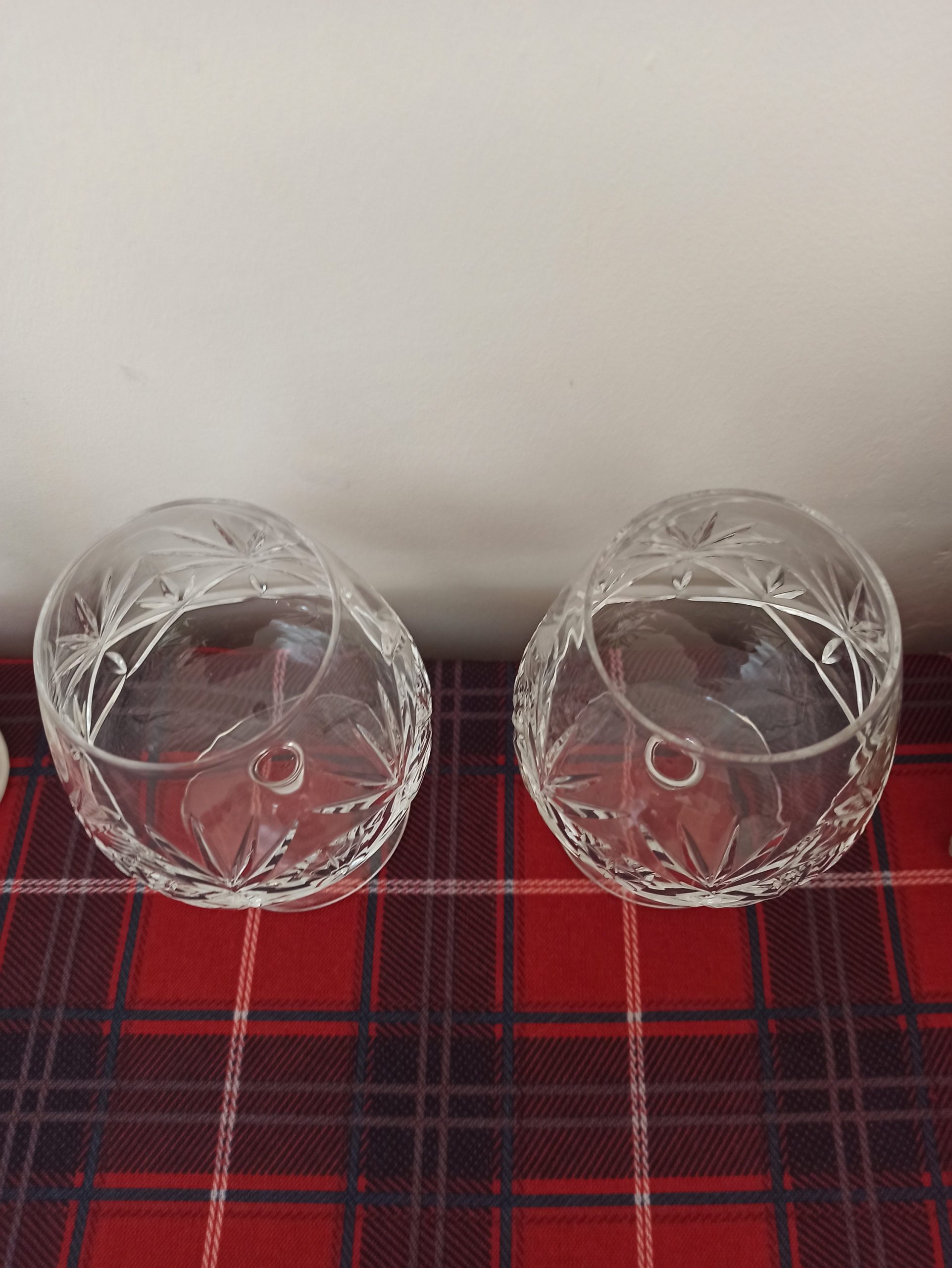 Set of Two Lead Crystal Brandy Glasses. Excellent Condition. - Image 4