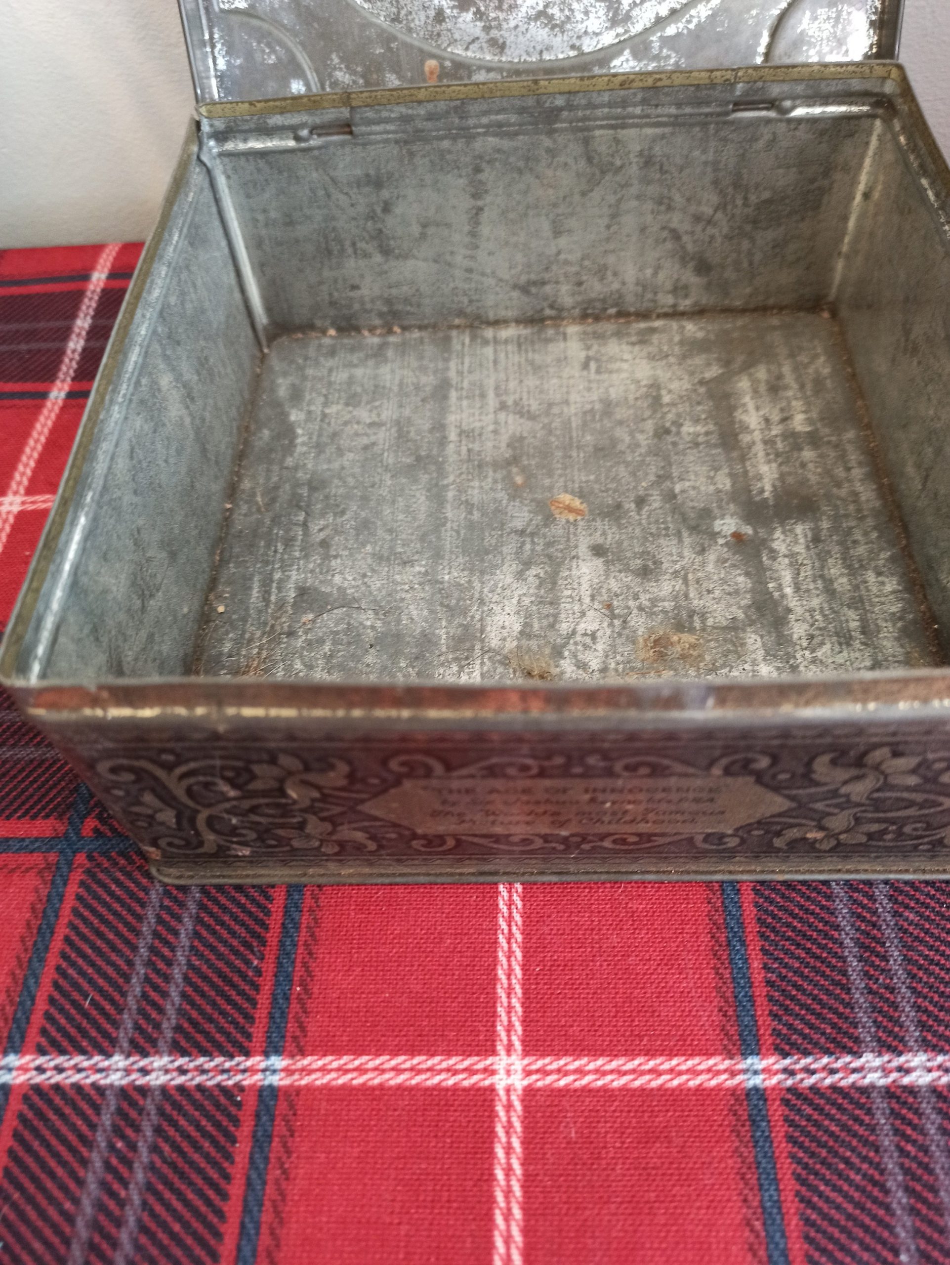 Vintage Thornes Toffee Tin. 'The Age of Innocence'. - Image 8