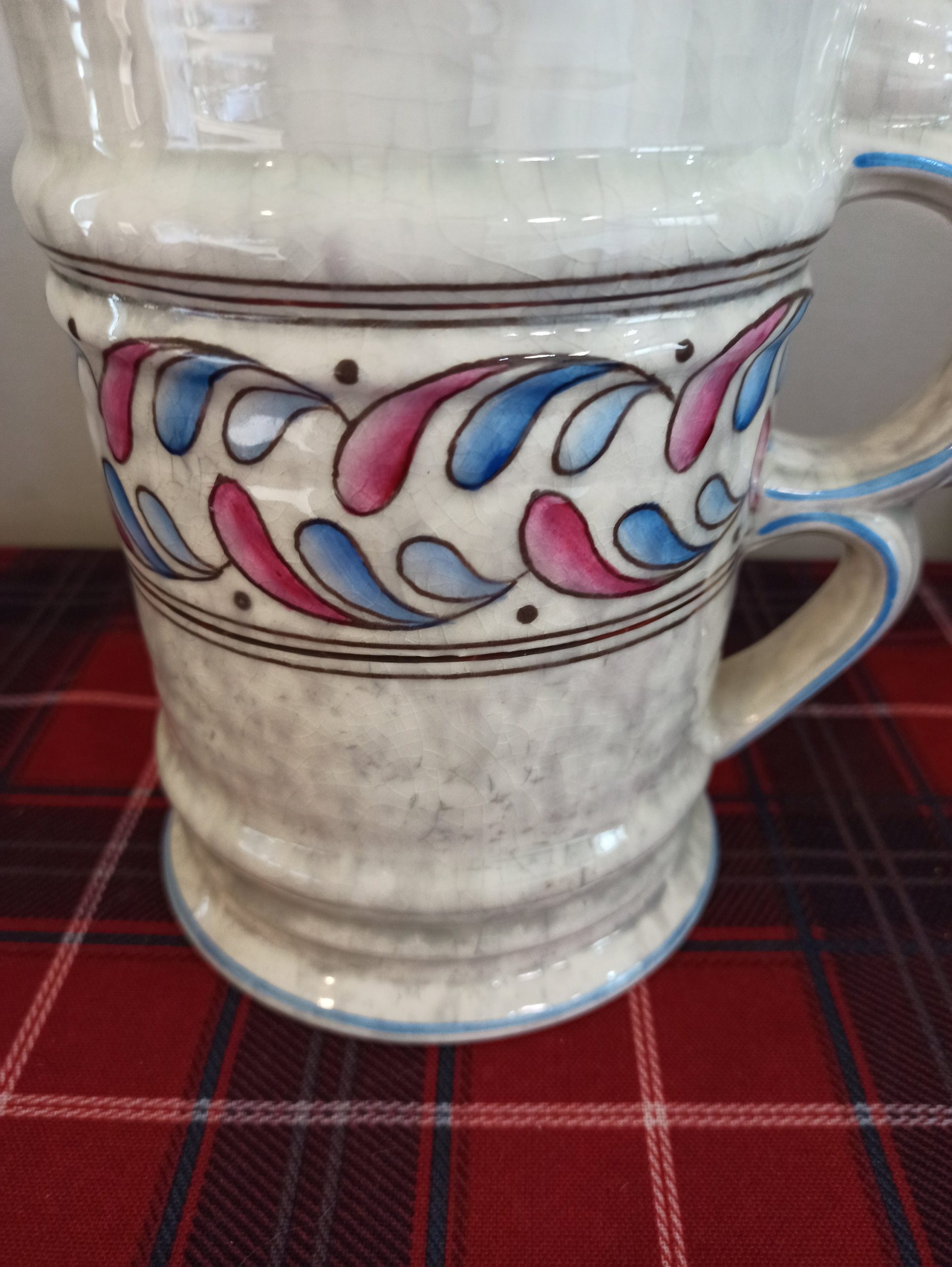 Charlotte Rhead Double Handled Vase. Crown Ducal. 1930s. 18.5cm x 13.5cm. - Image 2