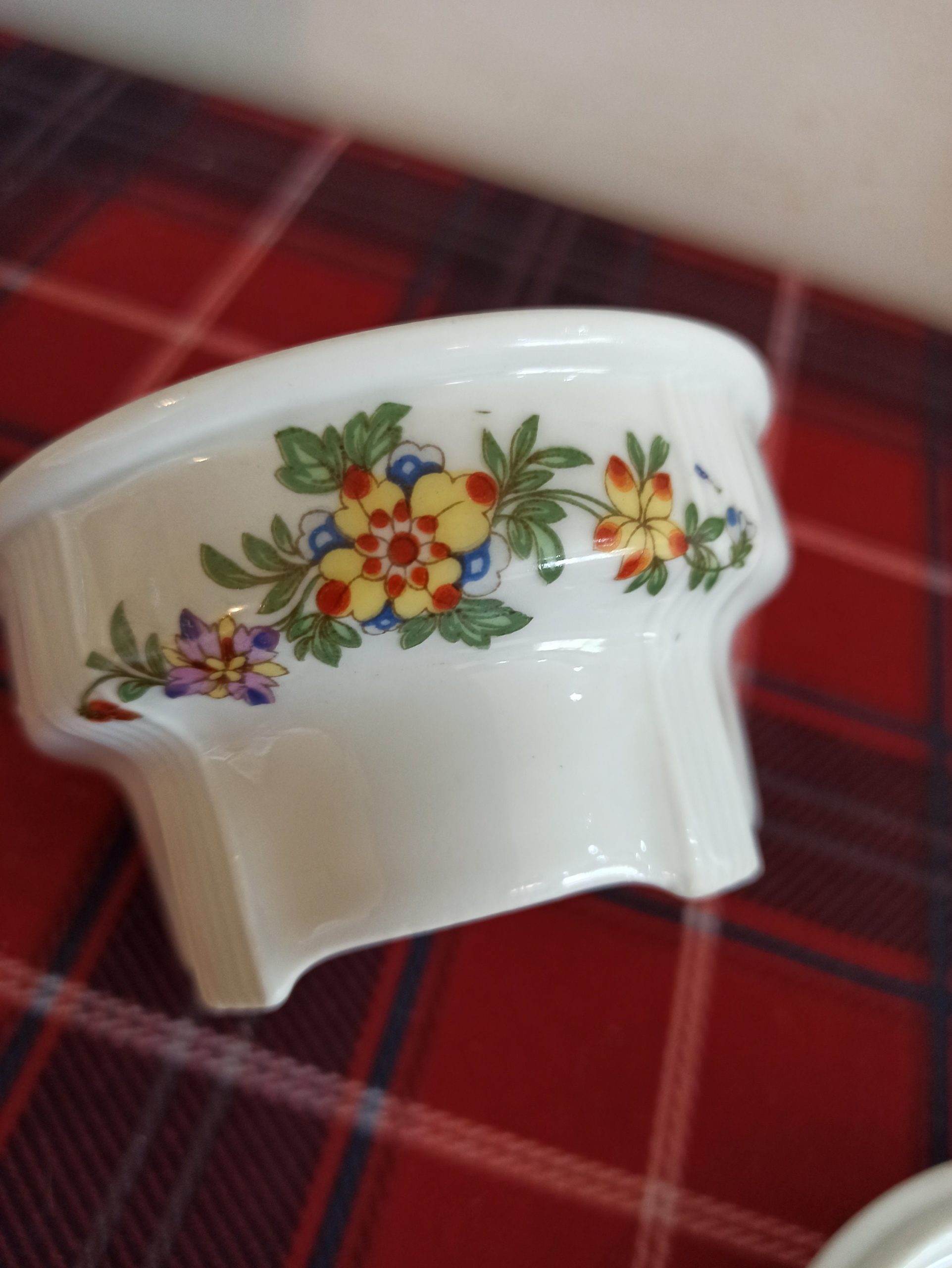 Czechoslovakian Lidded Powder Jar / Trinket Jar. - Image 10
