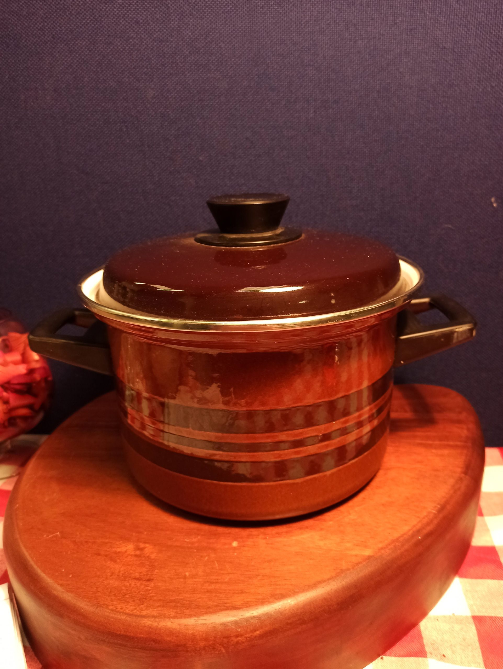 Retro 1970s Hendlers Stew Pot / Cooking Pot. Very Good Condition. - Image 3