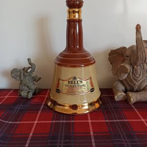 Bells Scotch Whiskey Decanter, Made by Wade. Very Good Condition.