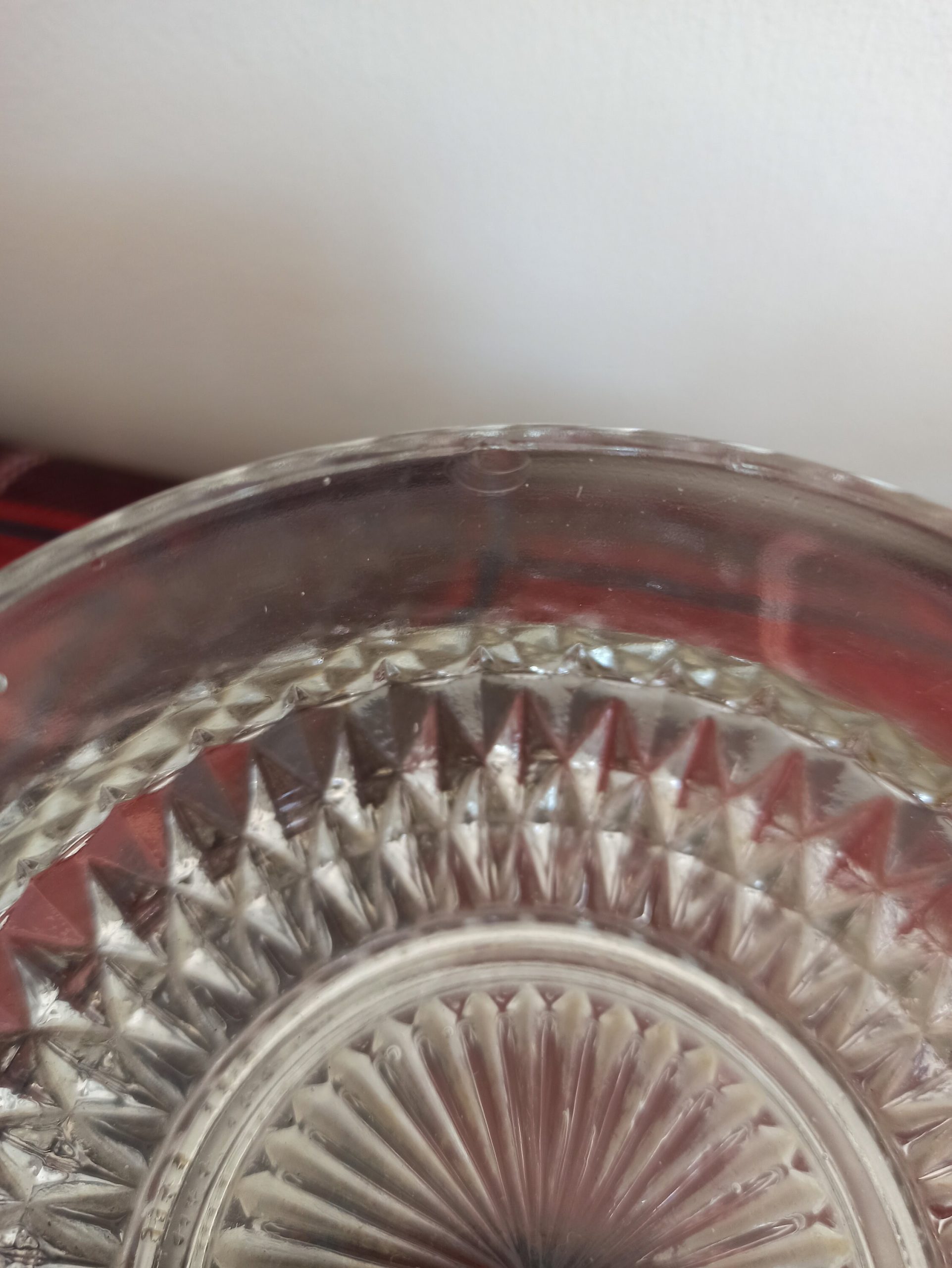 Pair of Glass Dessert Dishes with Plates. - Image 10