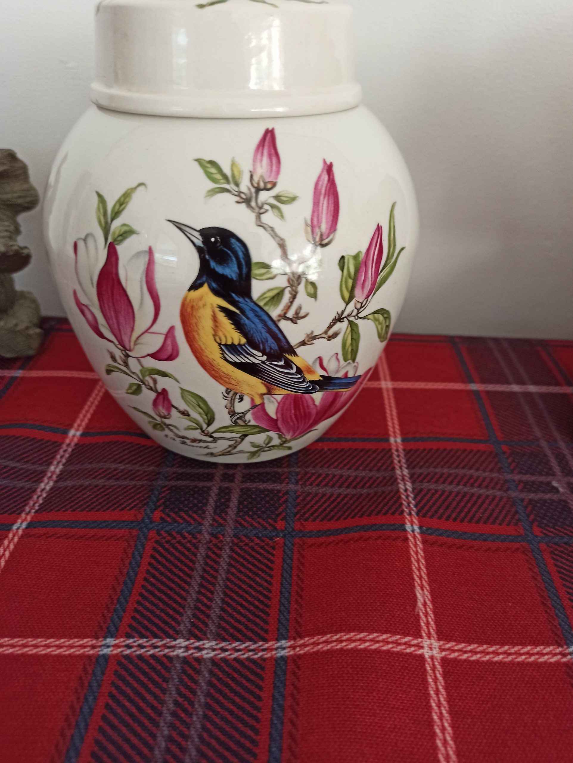 Bristol Pottery Ginger Jar. Excellent Condition. Beautifully Decorated. - Image 5