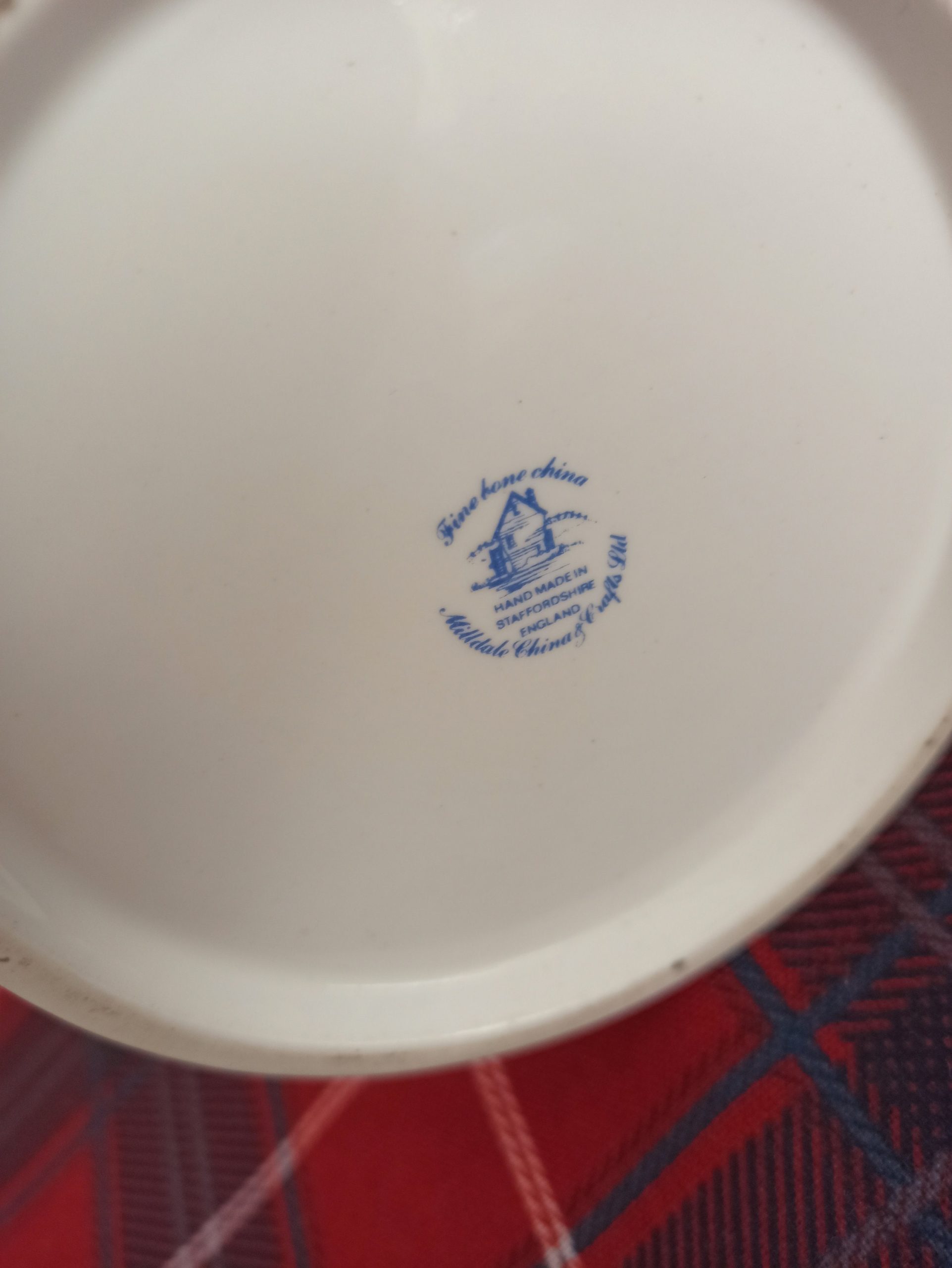 Milldale Bone Decorative China Tankard. Very Good Condition. - Image 9