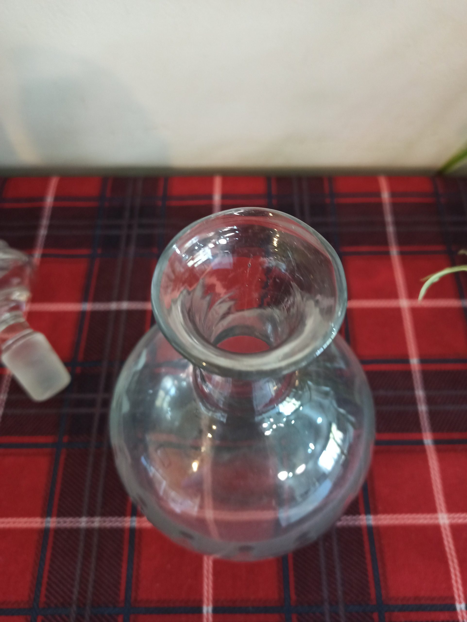 Art Deco Glass Decanter. Very Good Condition. - Image 6