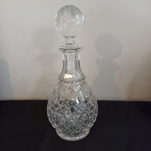 Vintage Lead Crystal Glass Decanter. Very Good Condition.