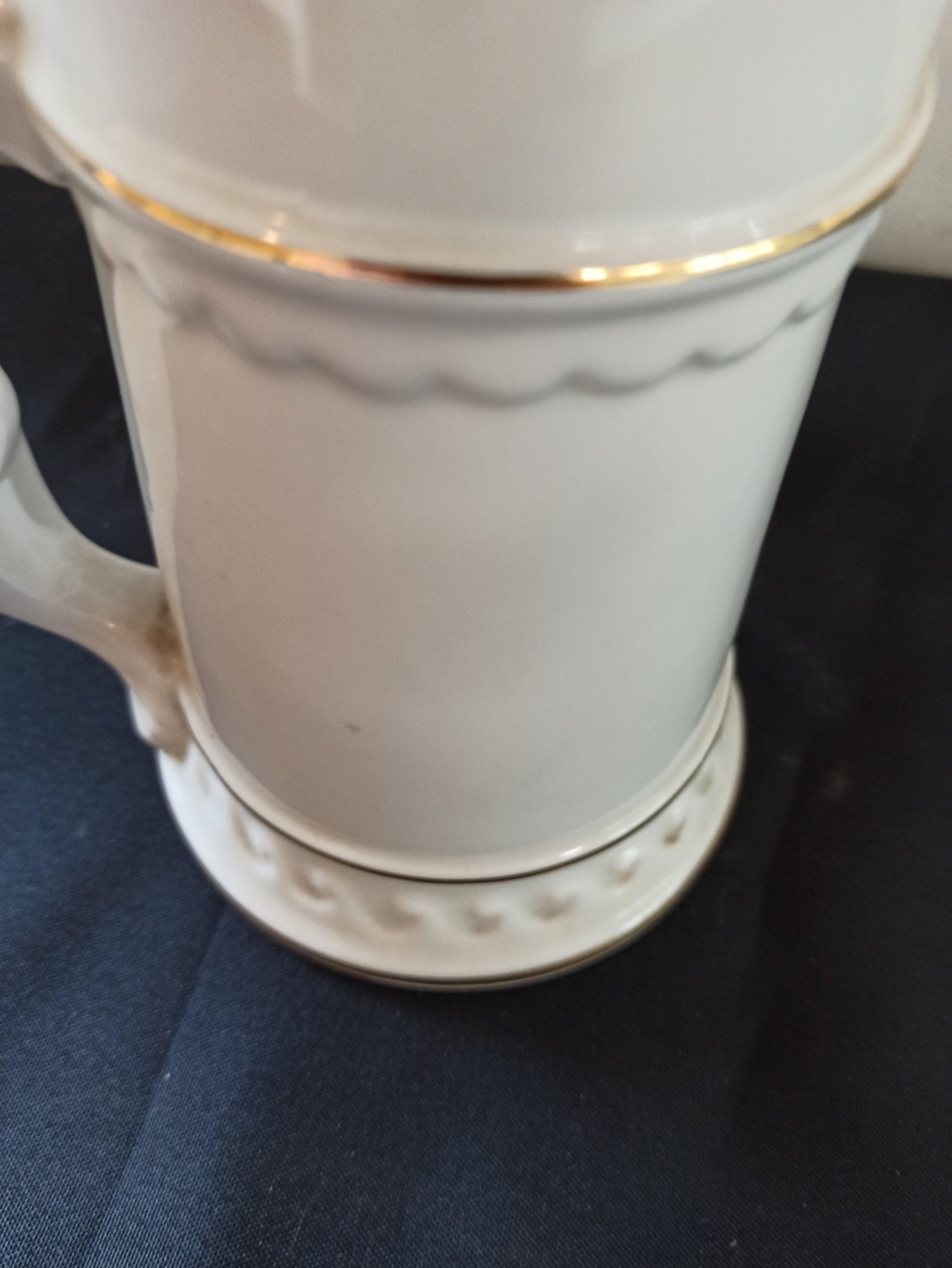 Vintage Ceramic Tankard. American Plattsburgh. Nude Lady Handle. Very Good Condition. - Image 9