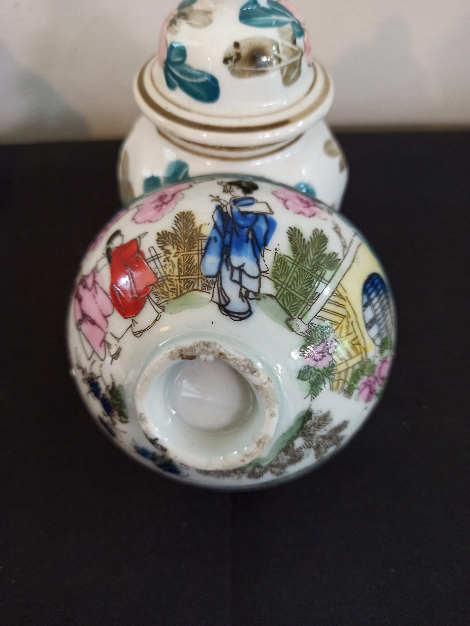 Two Miniature Vintage Ginger Jars. - Image 9