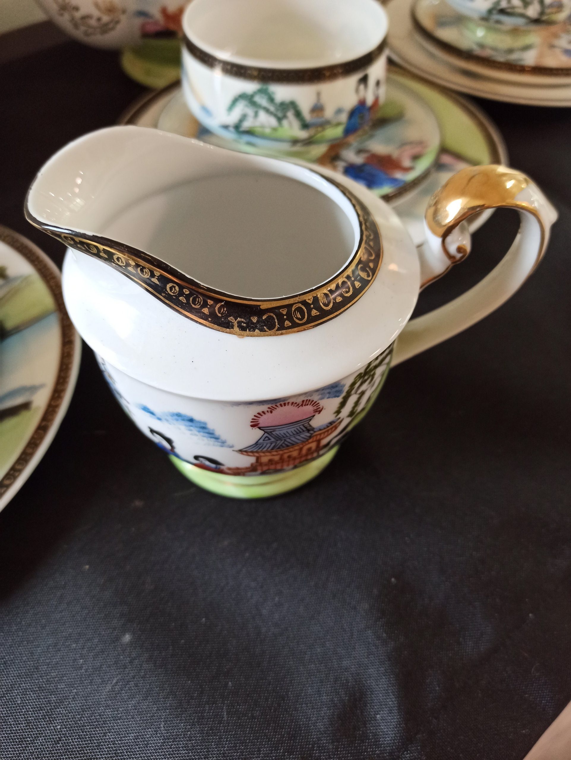 Vintage Japanese Tea Set. 21 Piece. - Image 4